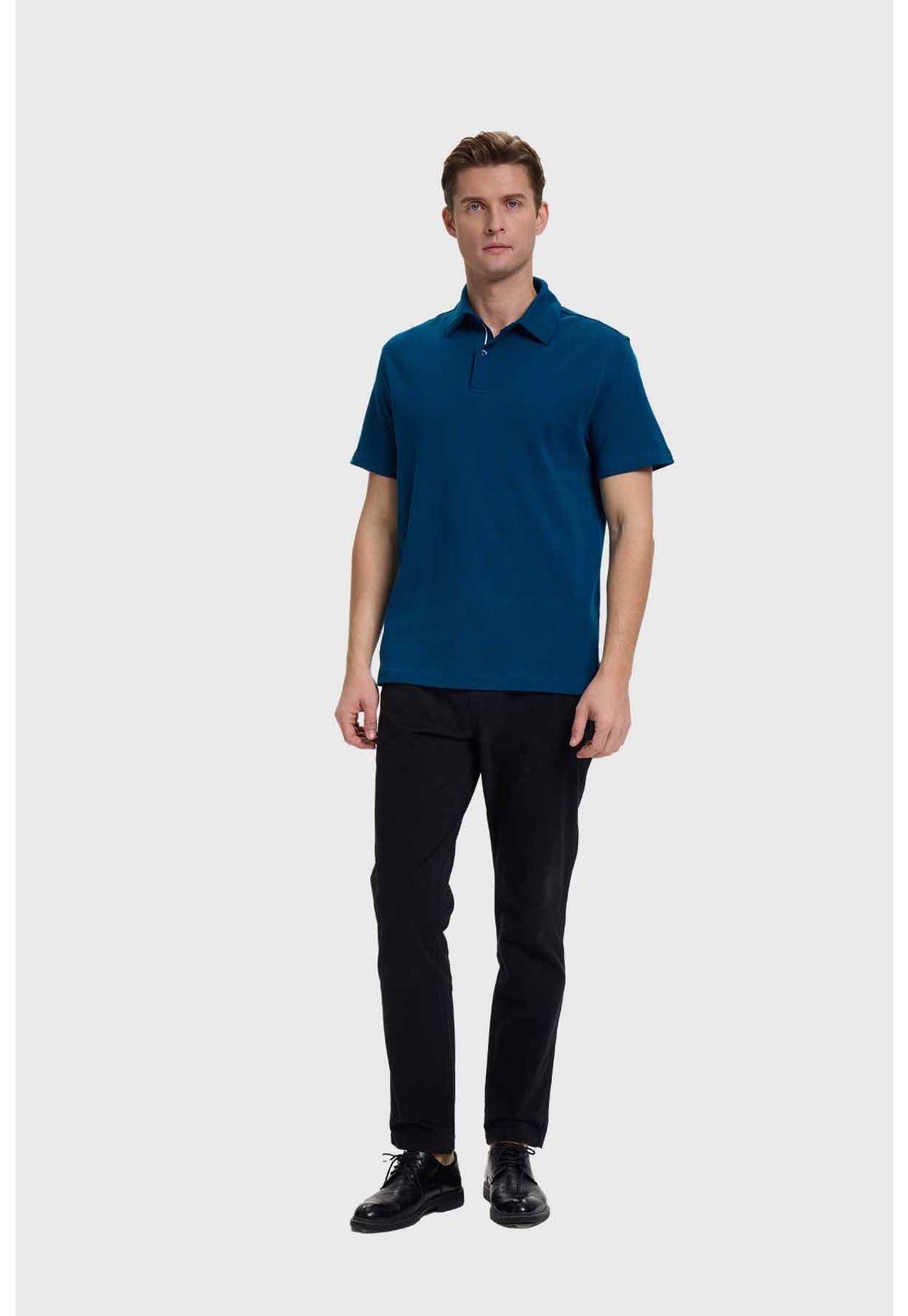 Polera Hombre Azul - ll-3