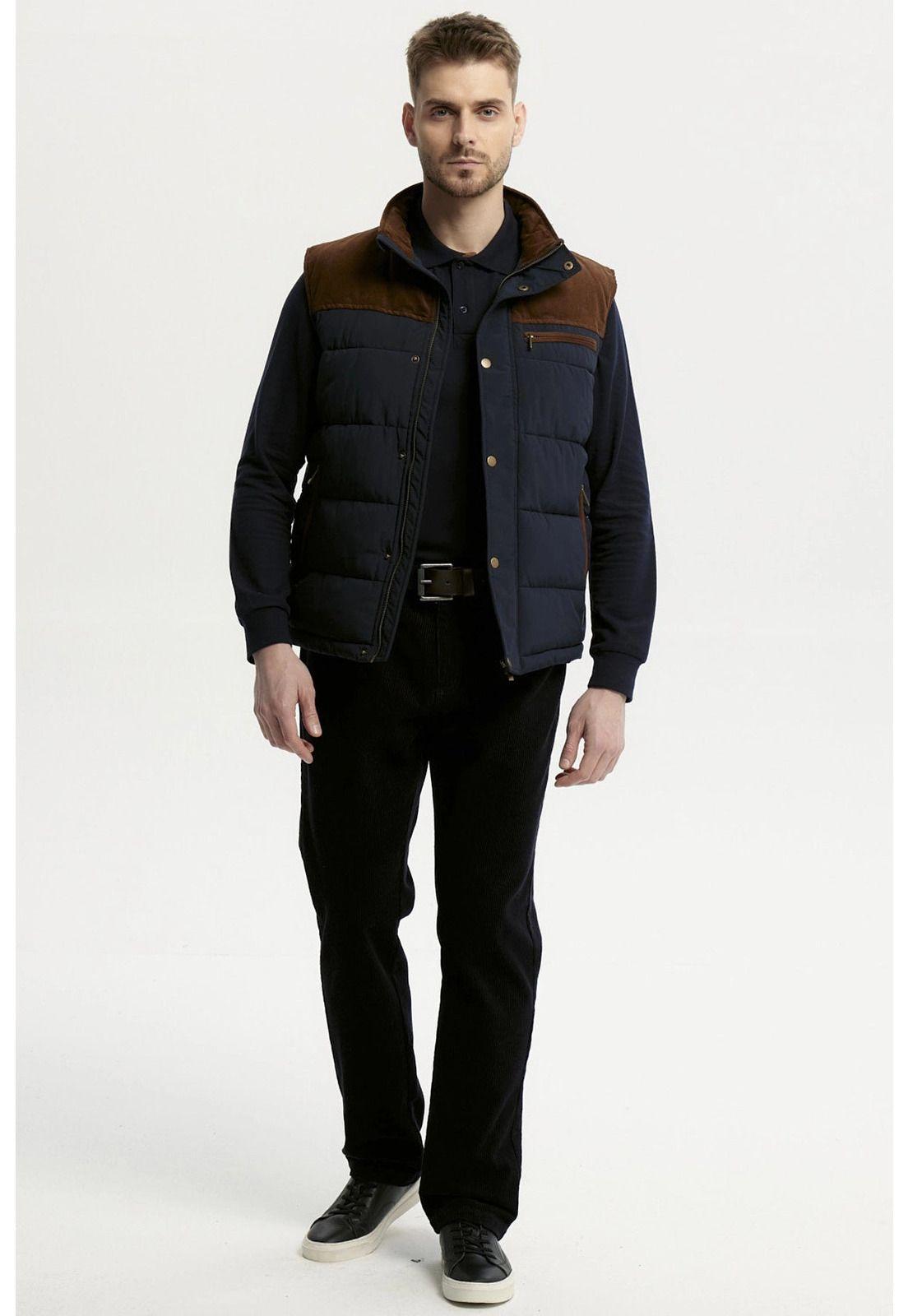 Parka Hombre Slim Azul Marino - lll-3