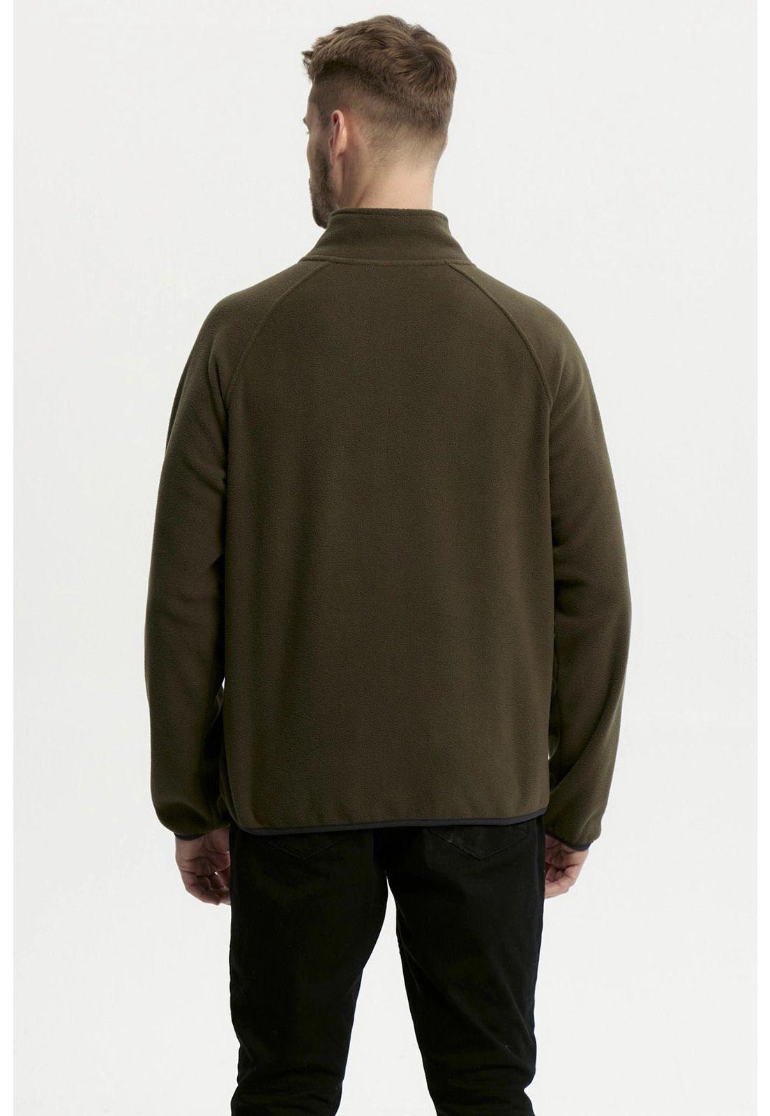 Polar Hombre Half Zipper Verde-2