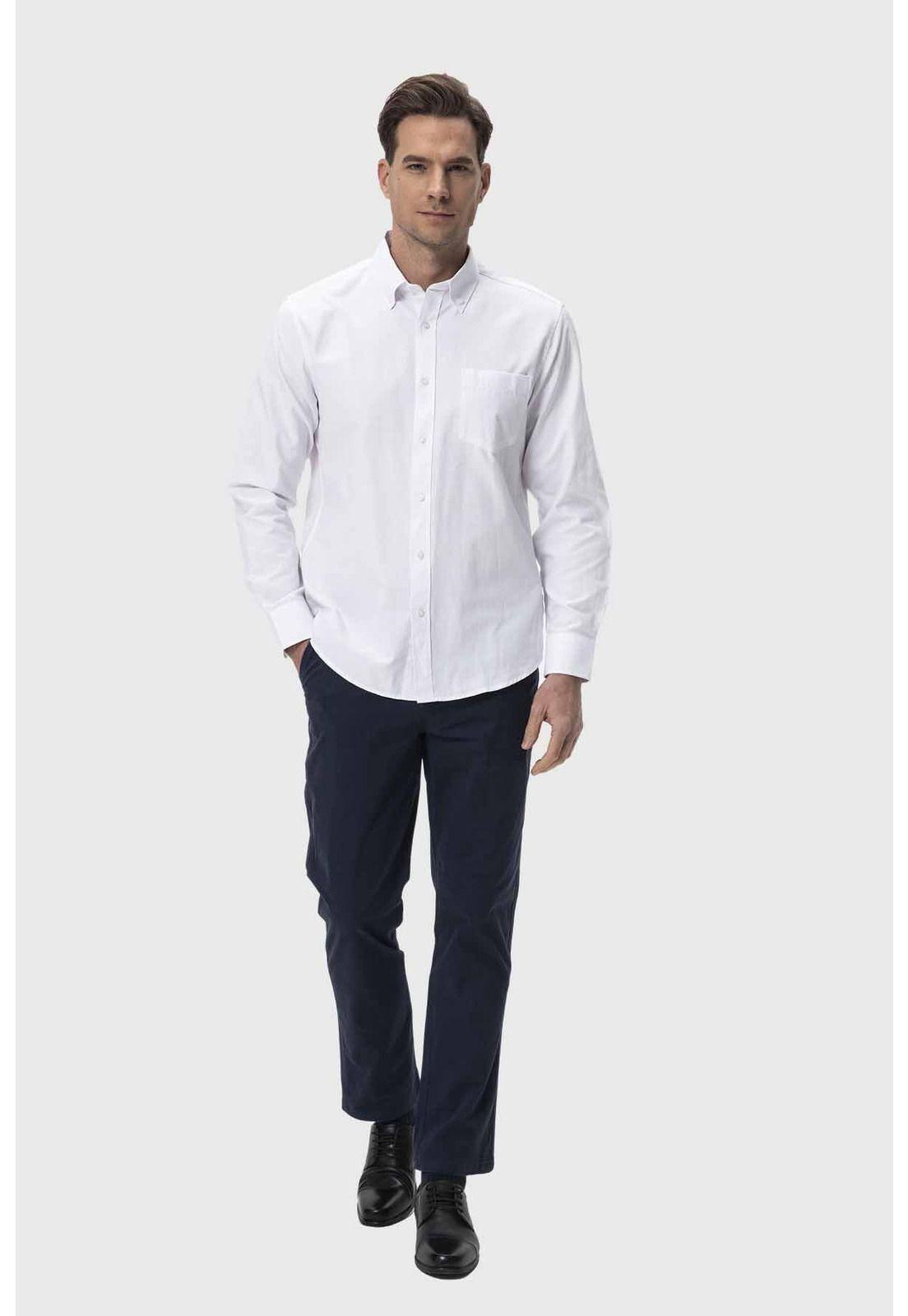 Pantalón Hombre Chino Cinturón Azul - lll-3