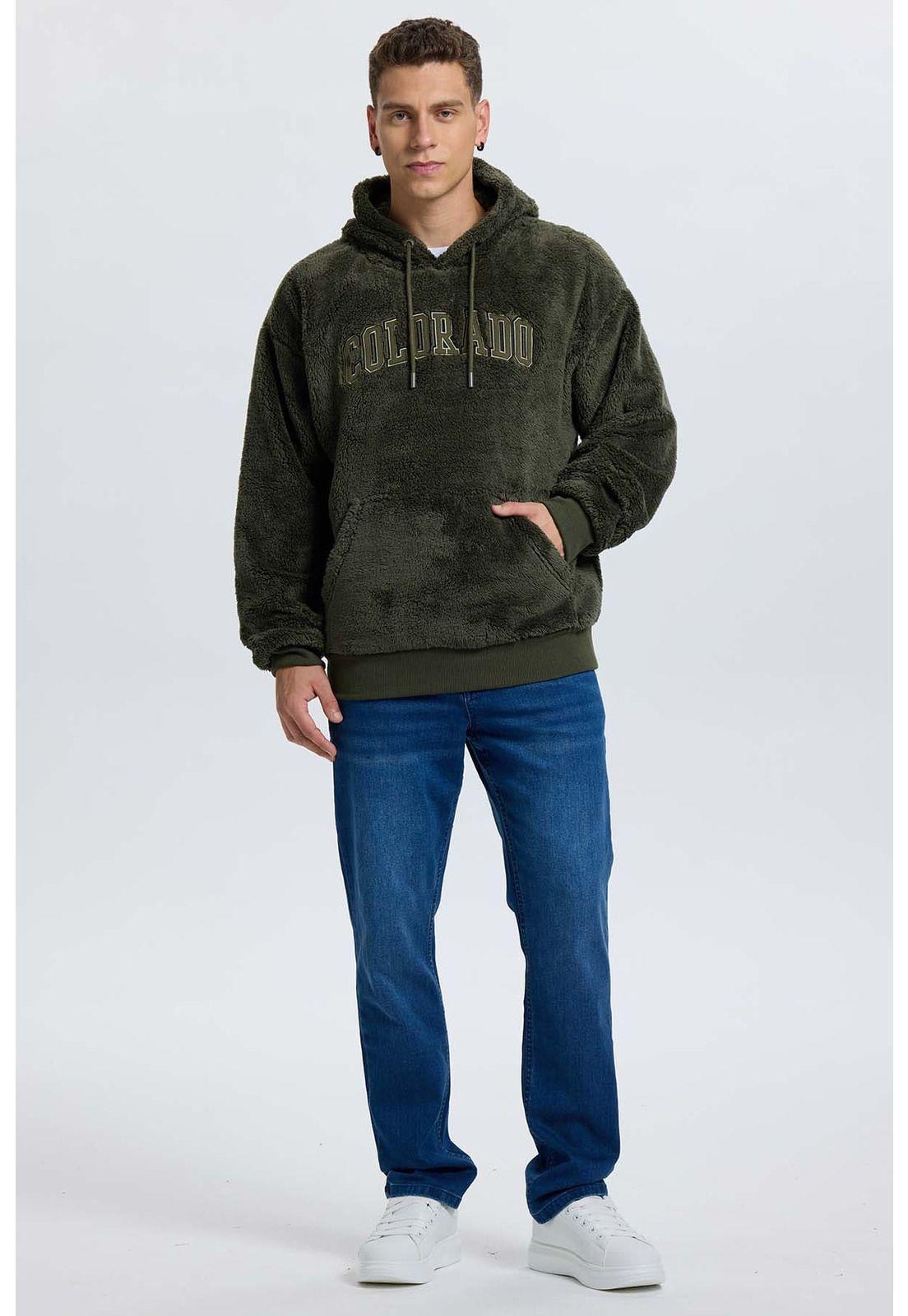 Polar Hombre Print Embrodery Verde-3