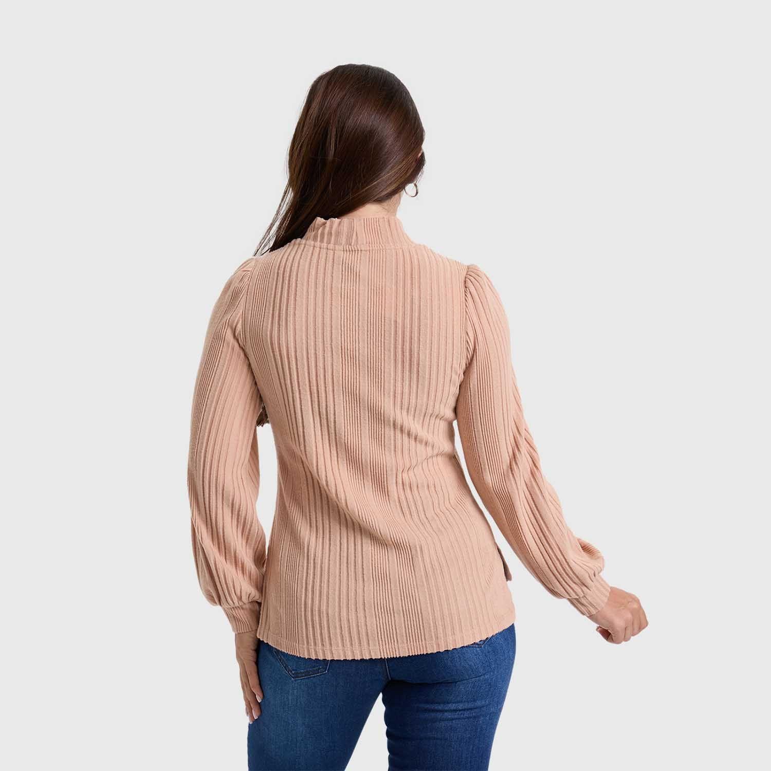 Polera Mujer Lisa Beige Fashion´s Park-2