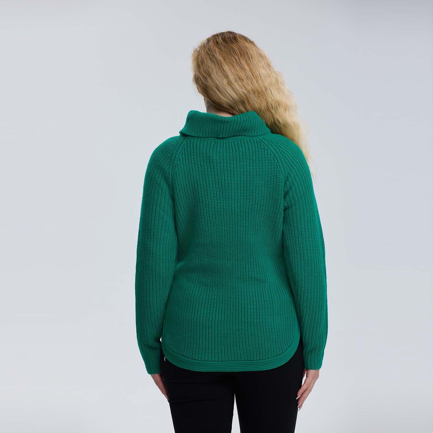 Sweater Mujer Tejido Verde Fashion´s Park-2