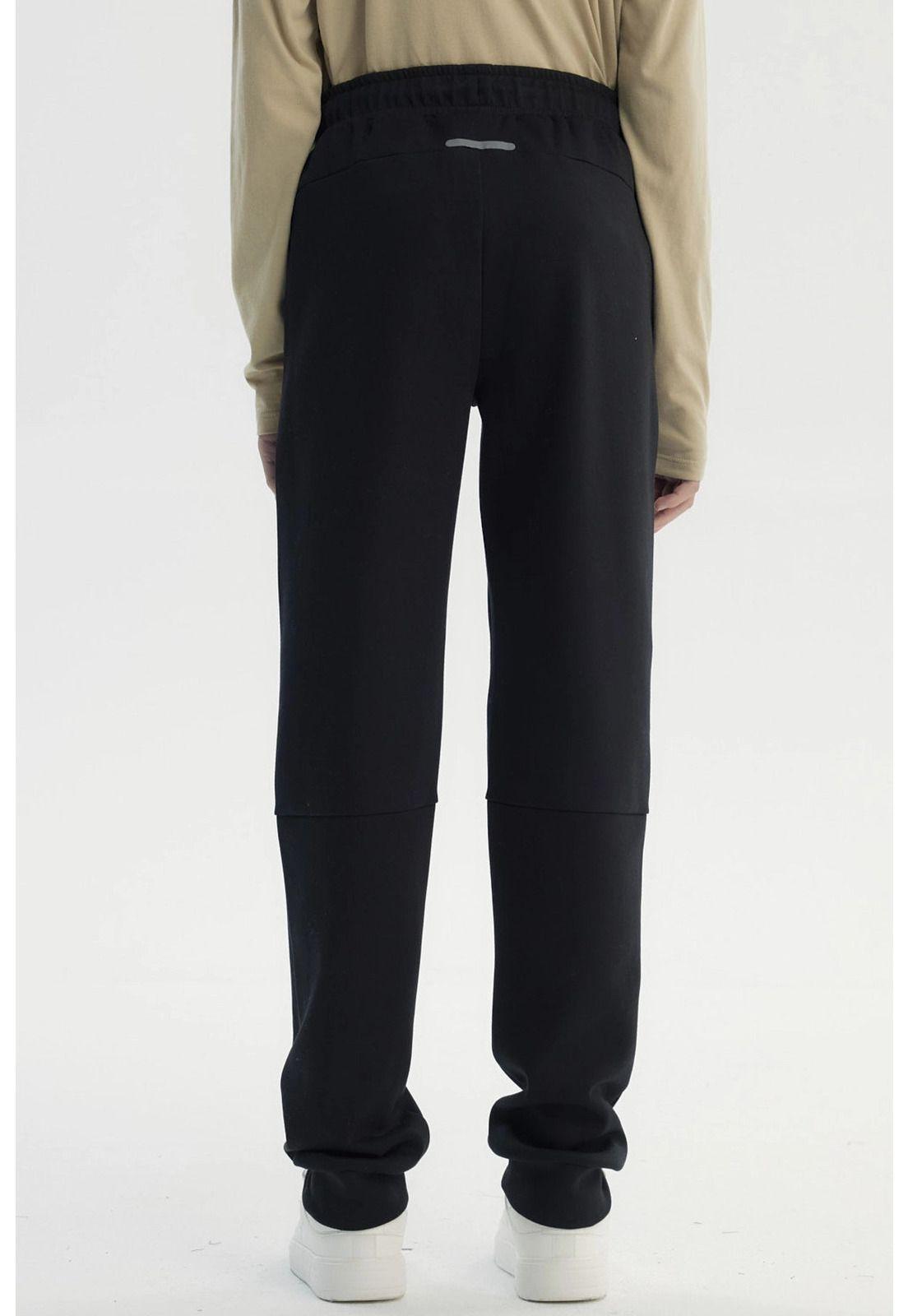 Pantalón Buzo Niño Pitillo Negro - V-2