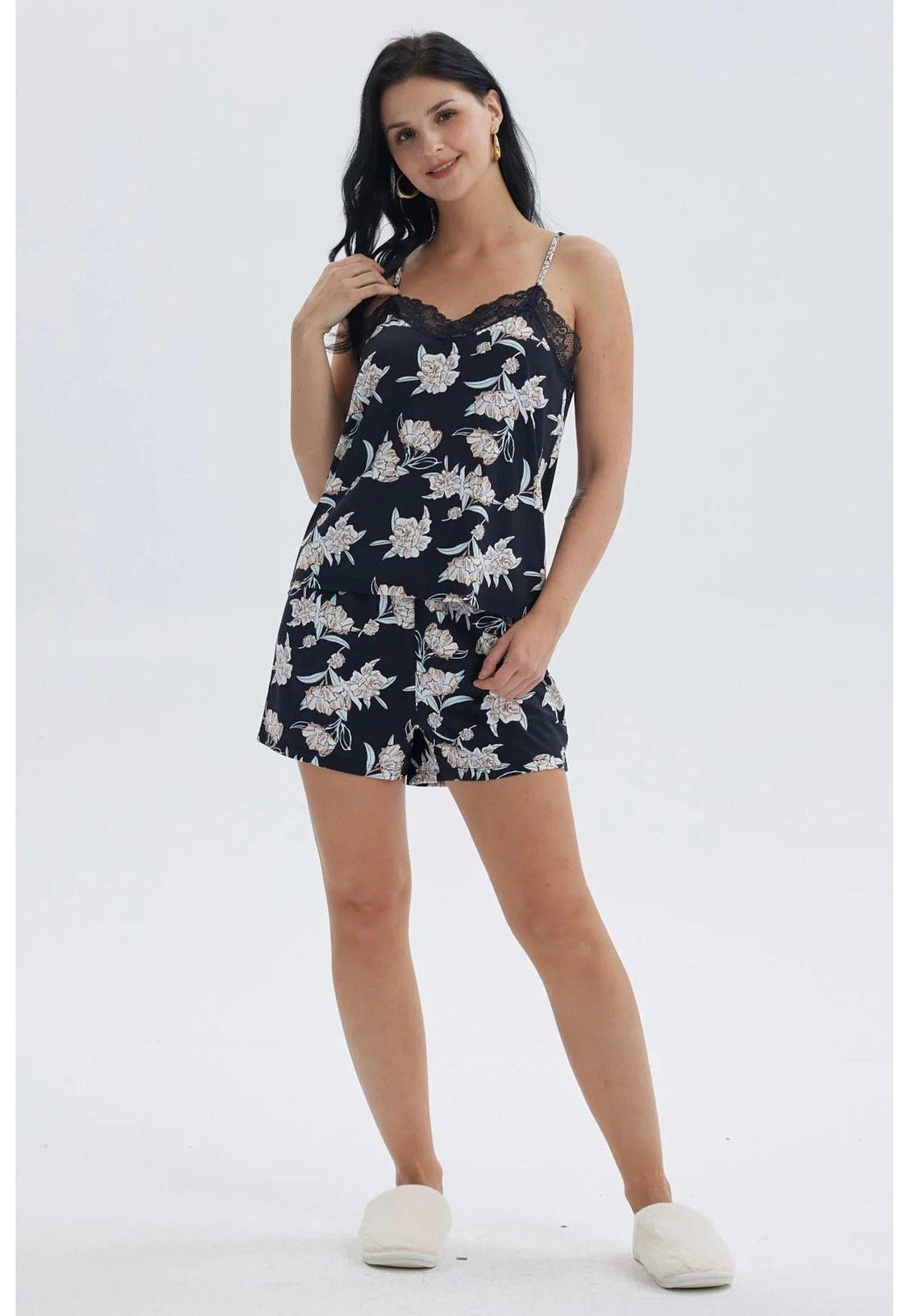 Pijama Mujer Regalable Negro-0