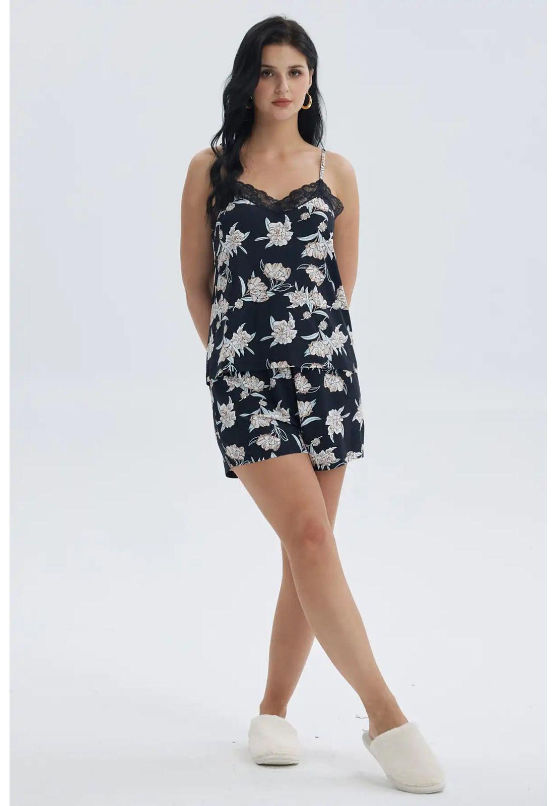 Pijama Mujer Regalable Negro-1