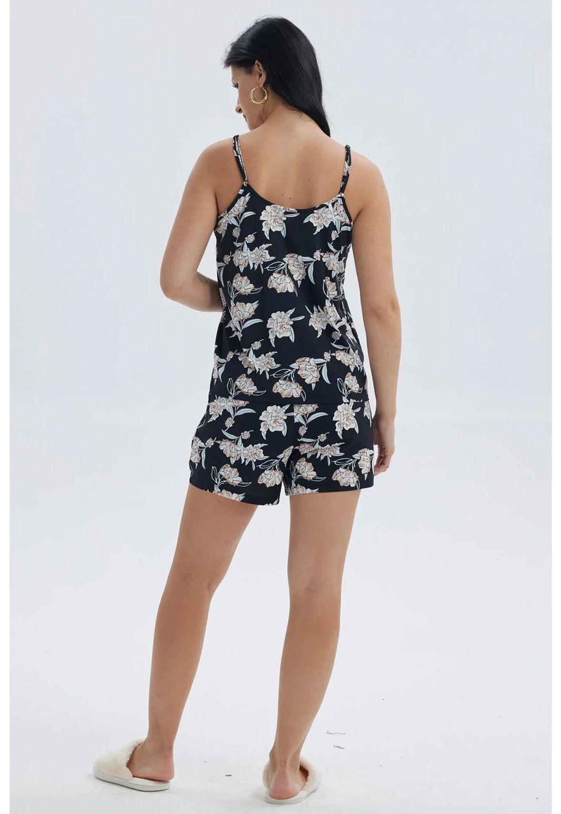 Pijama Mujer Regalable Negro-3