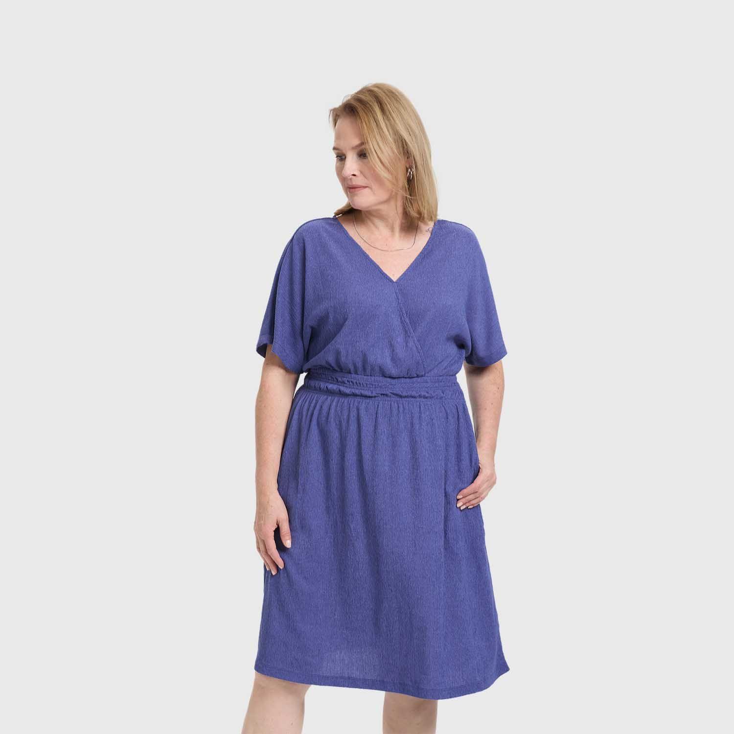 Vestido Mujer Campana Azul Fashion's Park-1