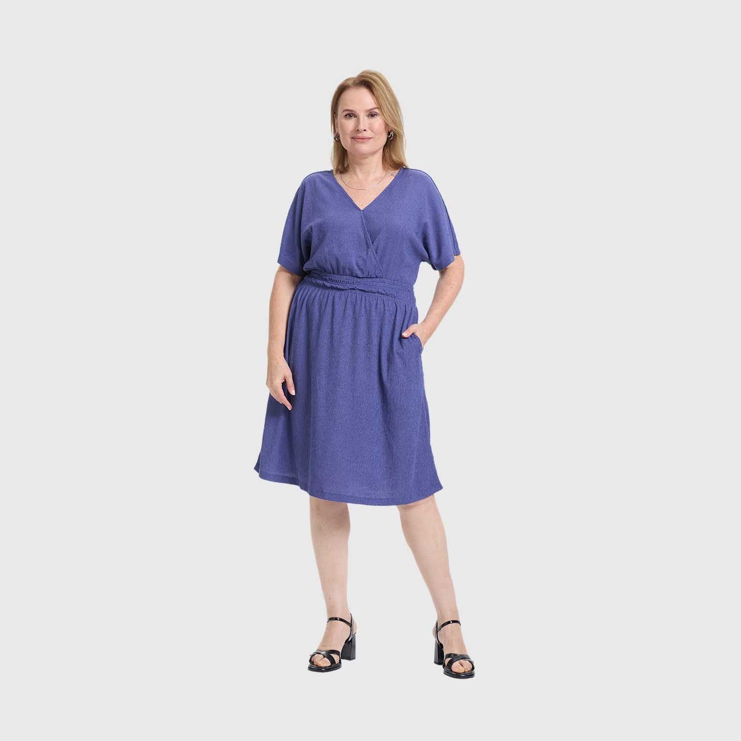 Vestido Mujer Campana Azul Fashion's Park-3