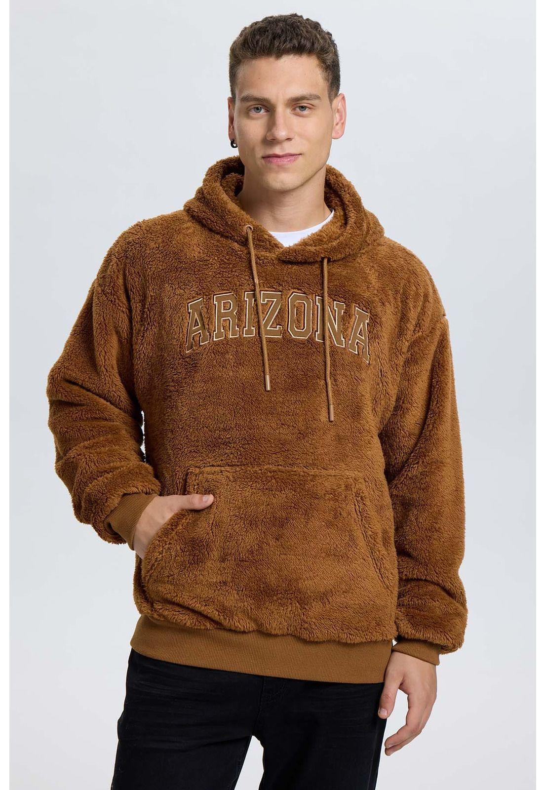 Polar Hombre Print Embrodery Chocolate-1