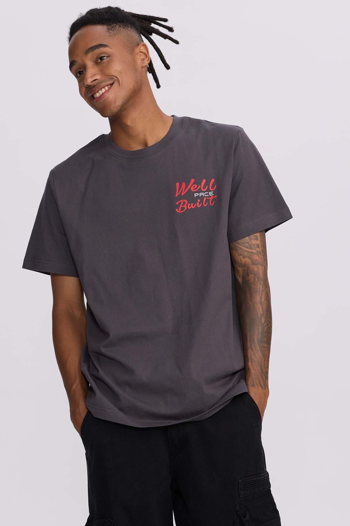 Polera Hombre Doble Print Marengo-1