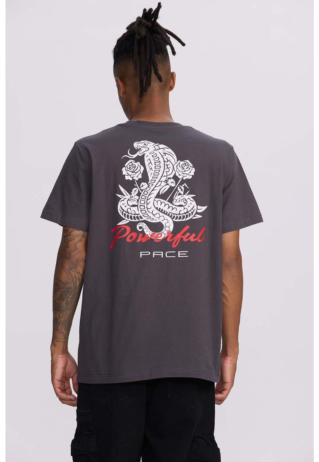 Polera Hombre Doble Print Marengo-2