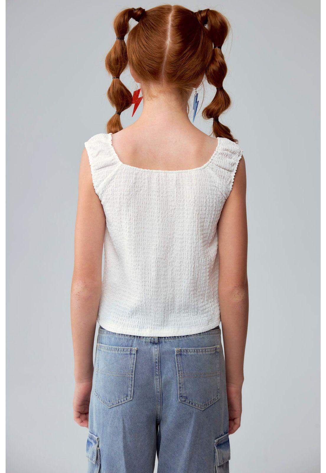 Peto Niña Recogido Medio Crudo-2