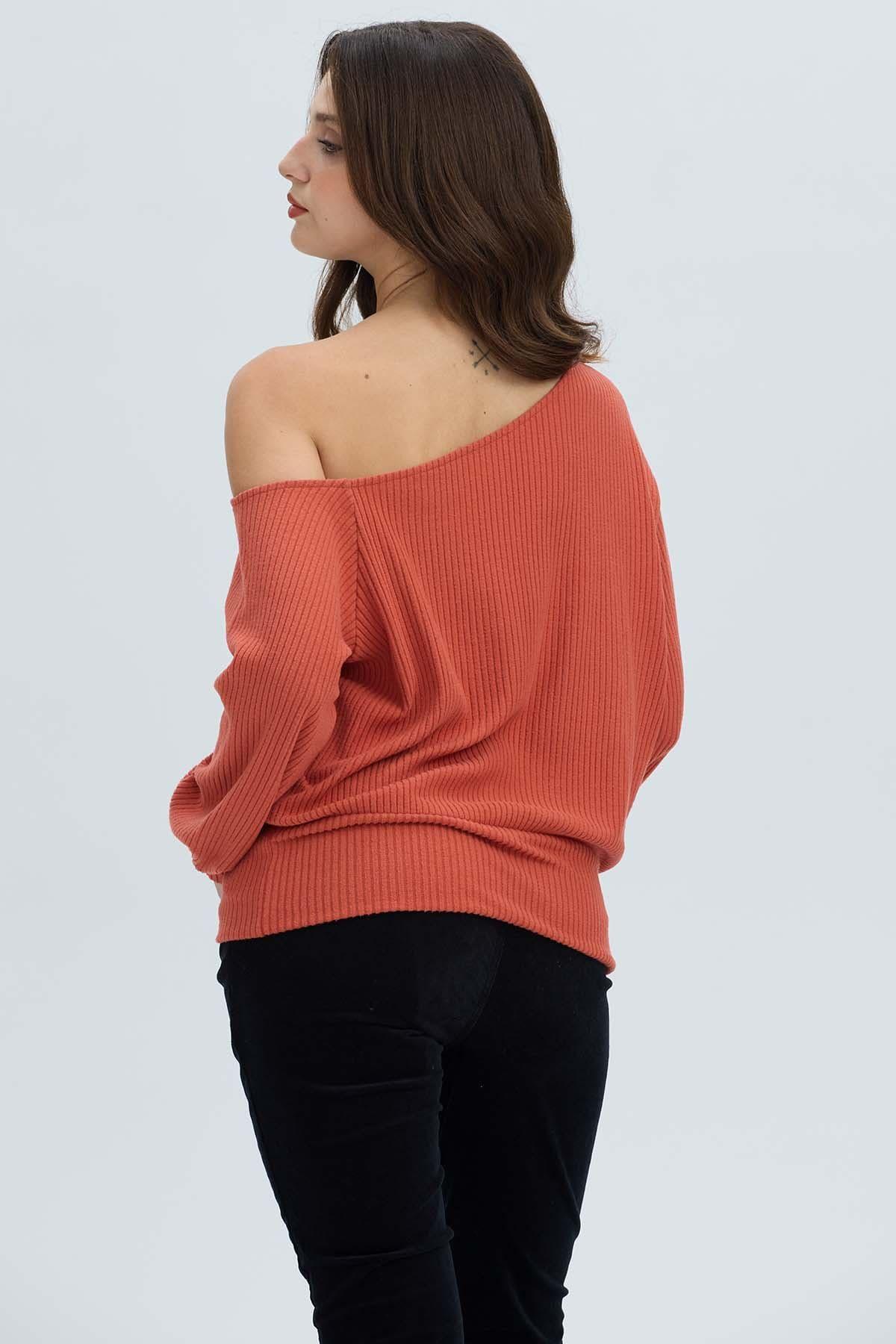 Sweater Mujer Asimé Terracota-2
