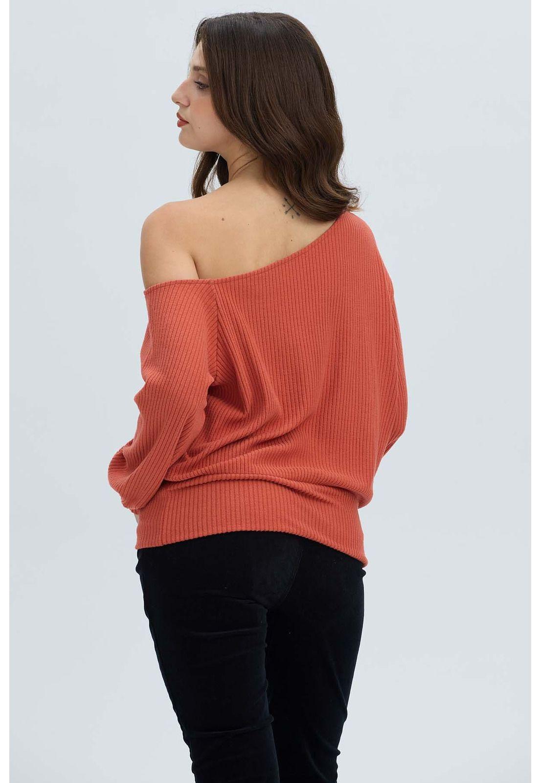 Sweater Mujer Asimé Terracota-2