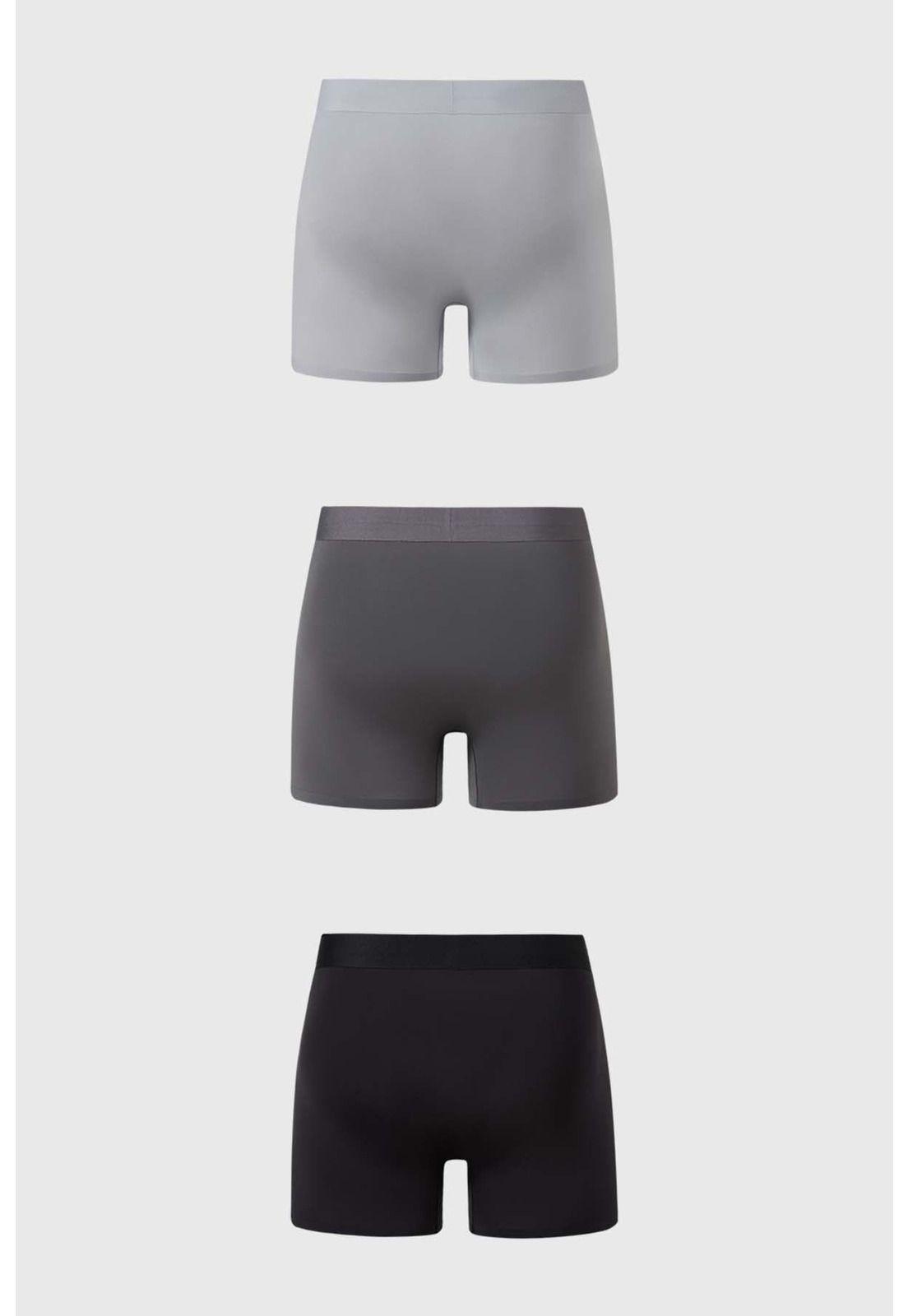 Bóxer Hombre Tripack Negro - ll-1