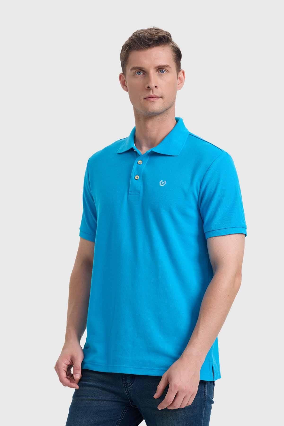 Polera Hombre Básica Piqué Calipso-1