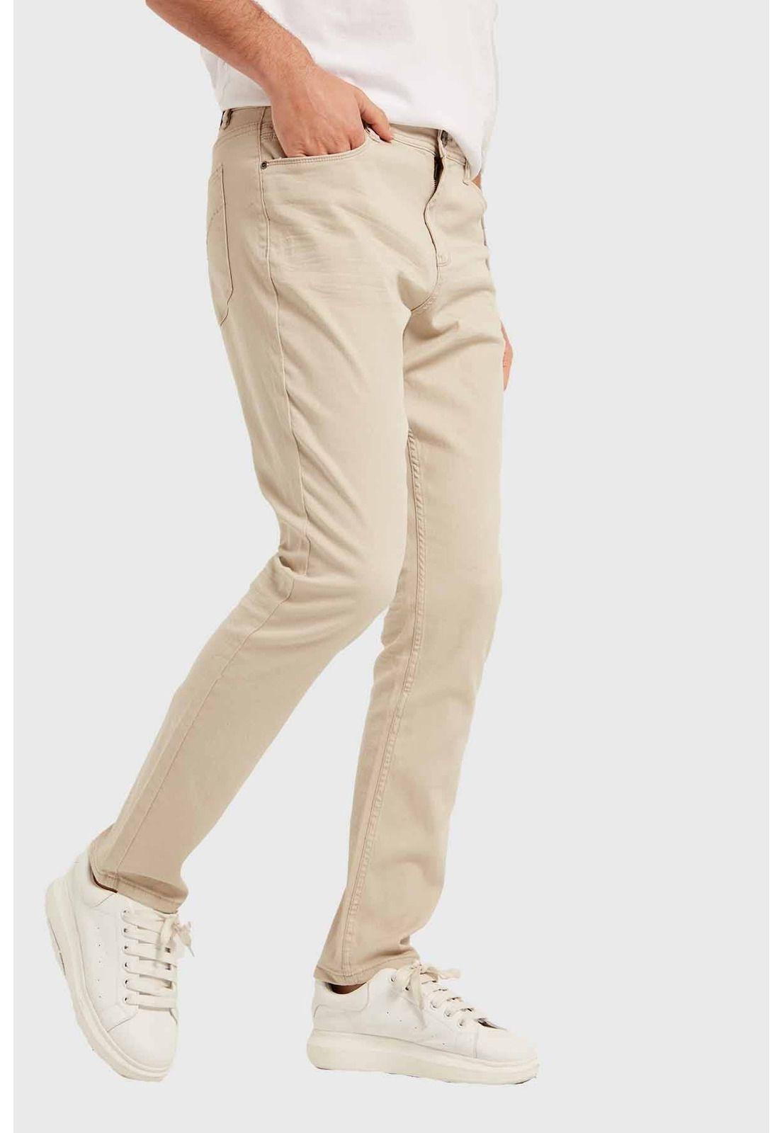 Jeans Hombre Slim Beige - lll-2