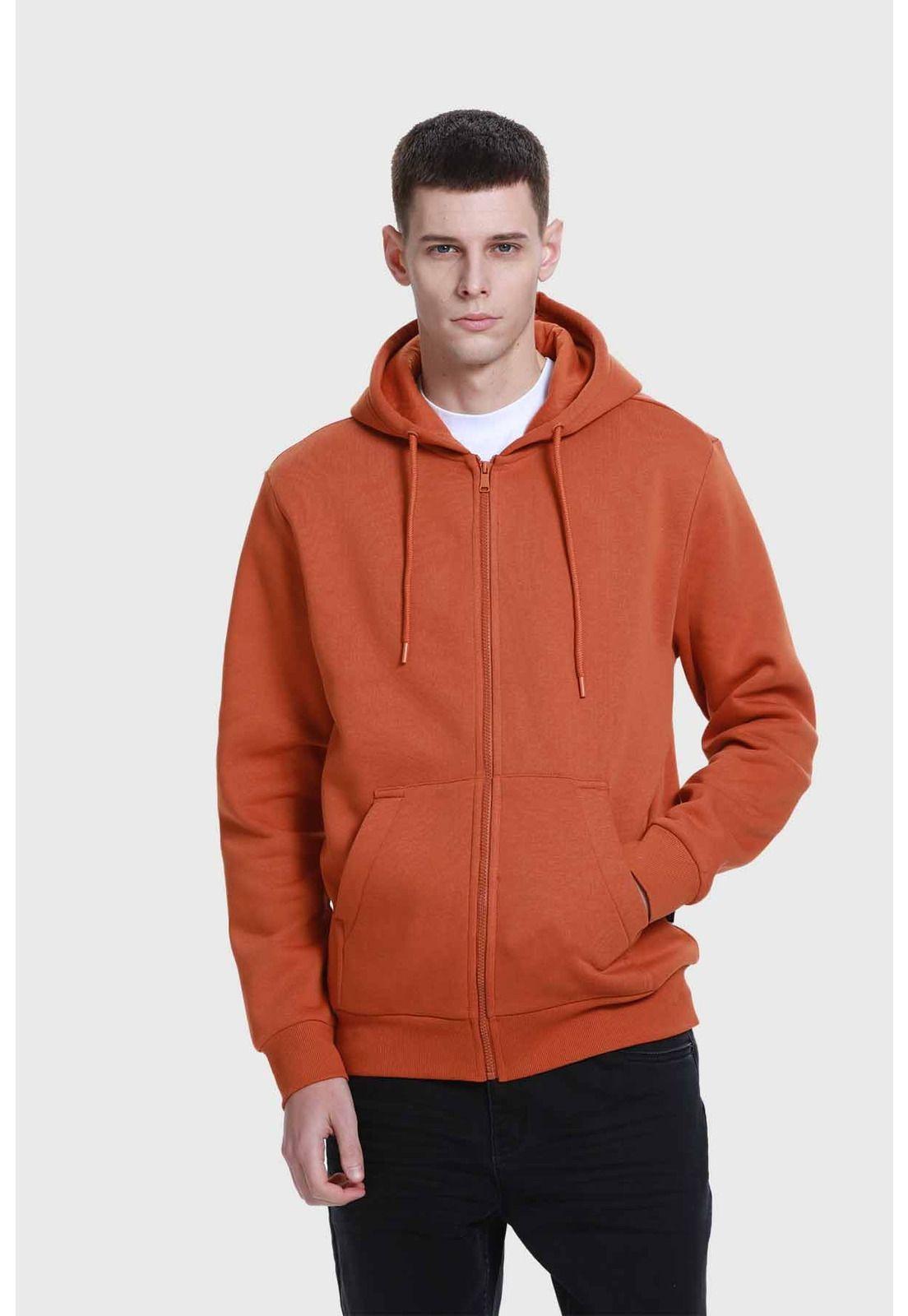 Polerón Hombre Basic Ocre-0