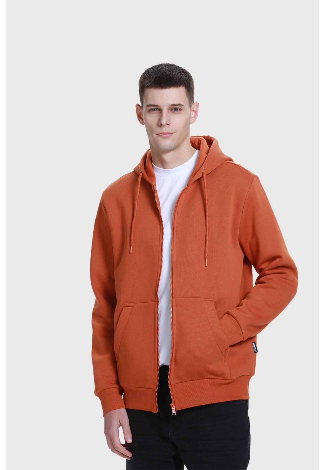 Polerón Hombre Basic Ocre-1