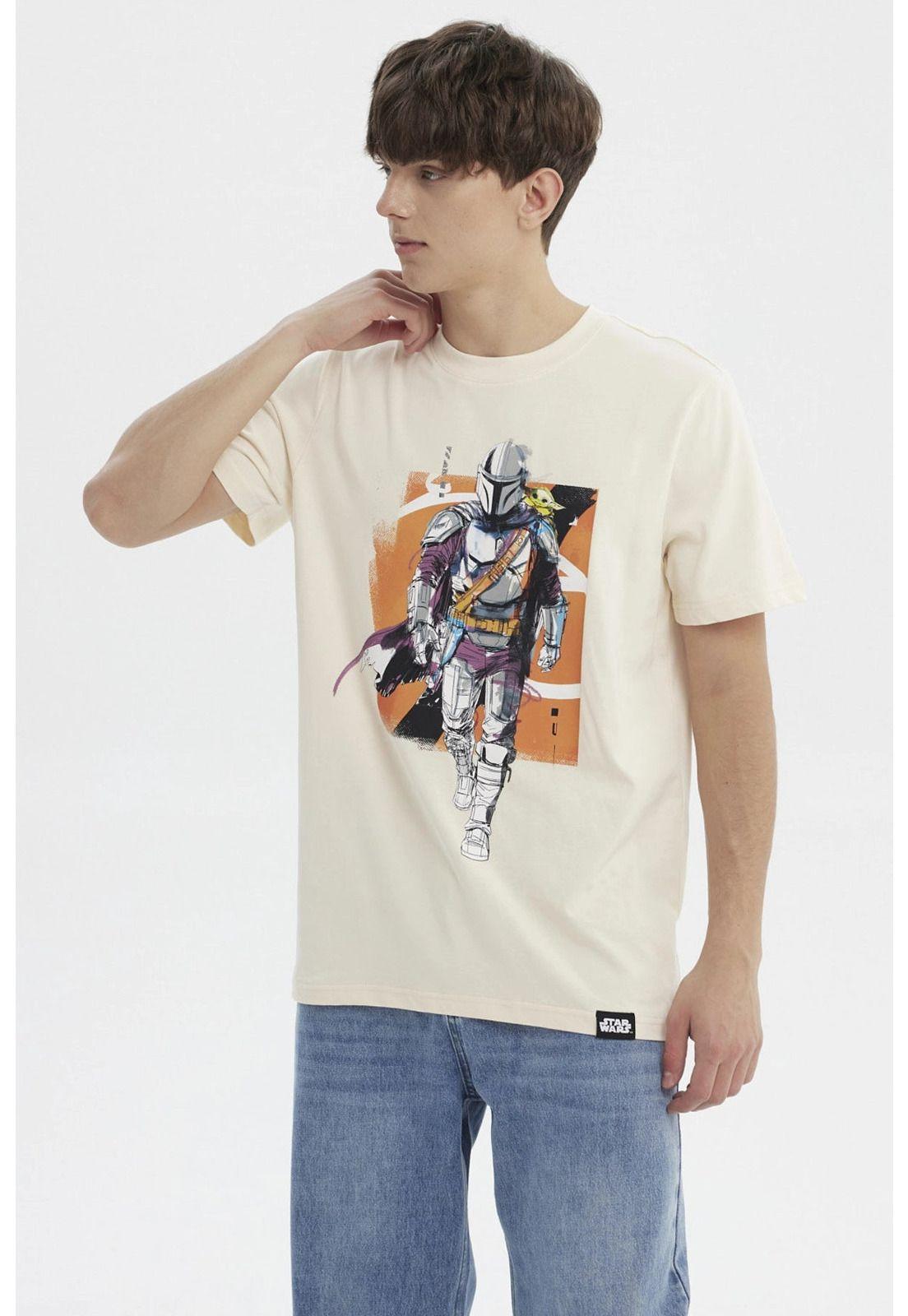 Polera Hombre Star Wars Beige-0