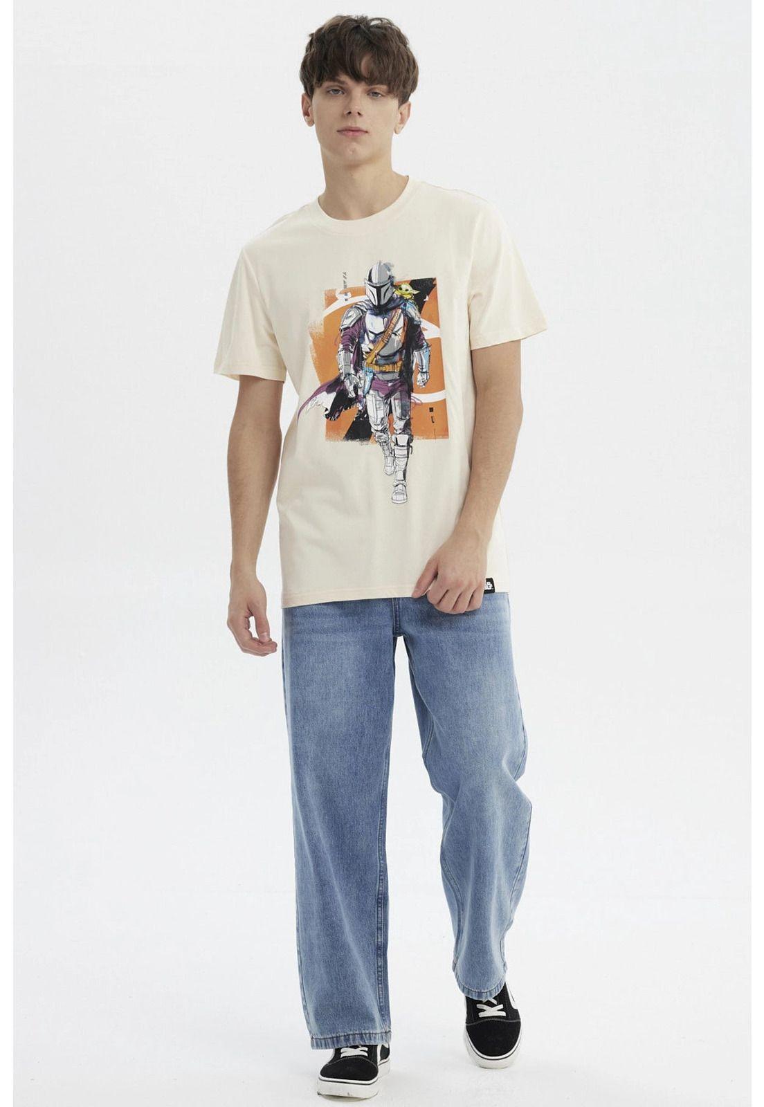 Polera Hombre Star Wars Beige-3