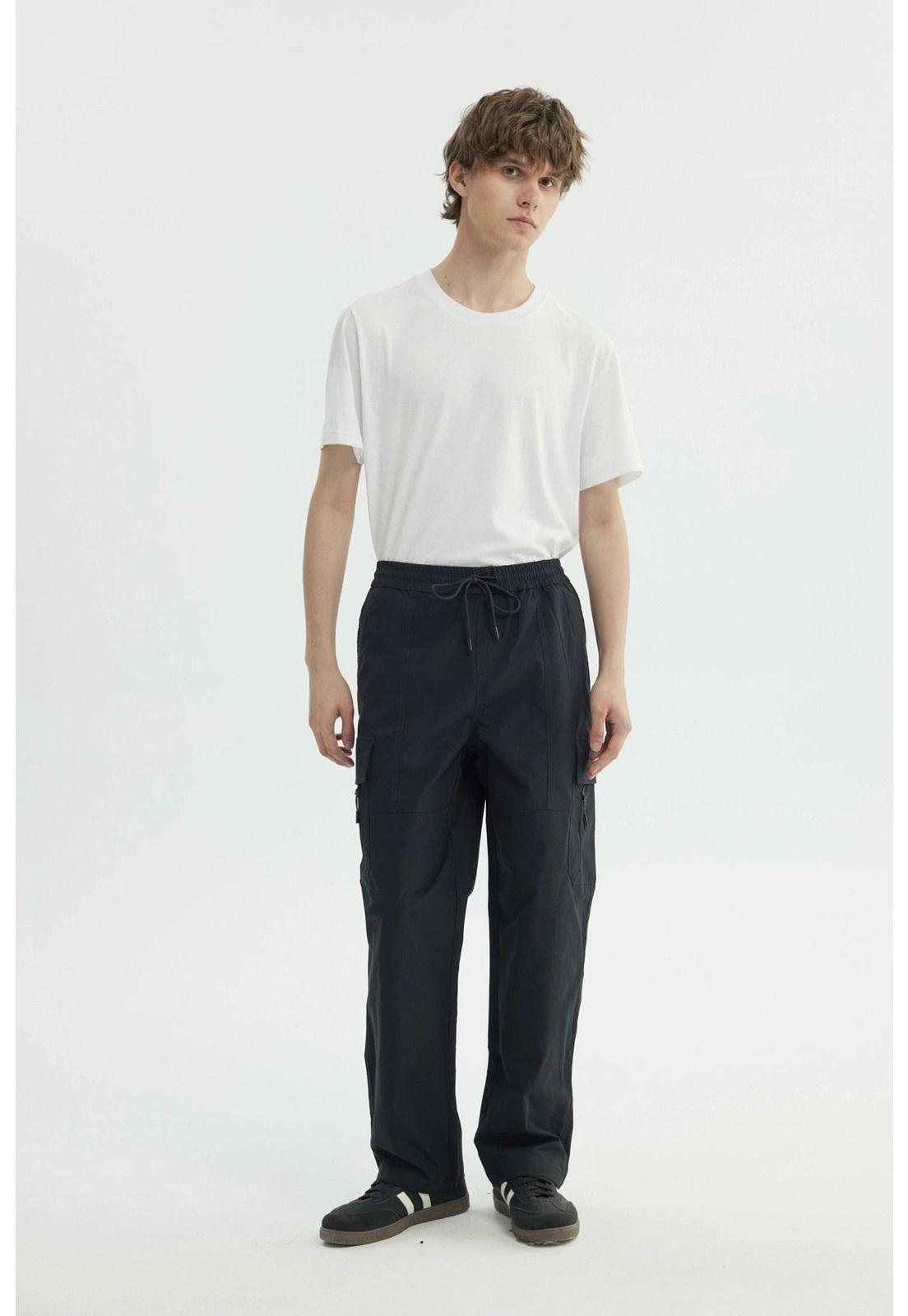 Pantalón Hombre Clásico Negro-3