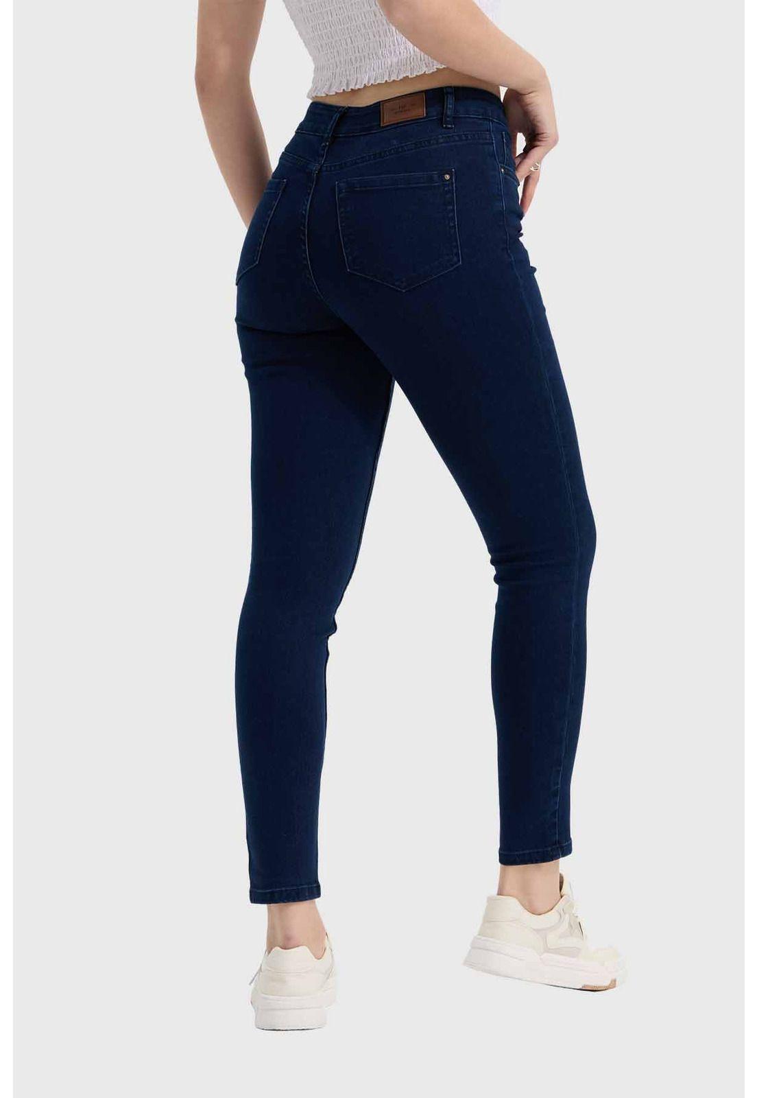 Jeans Mujer Skinny Emilia Azul-2