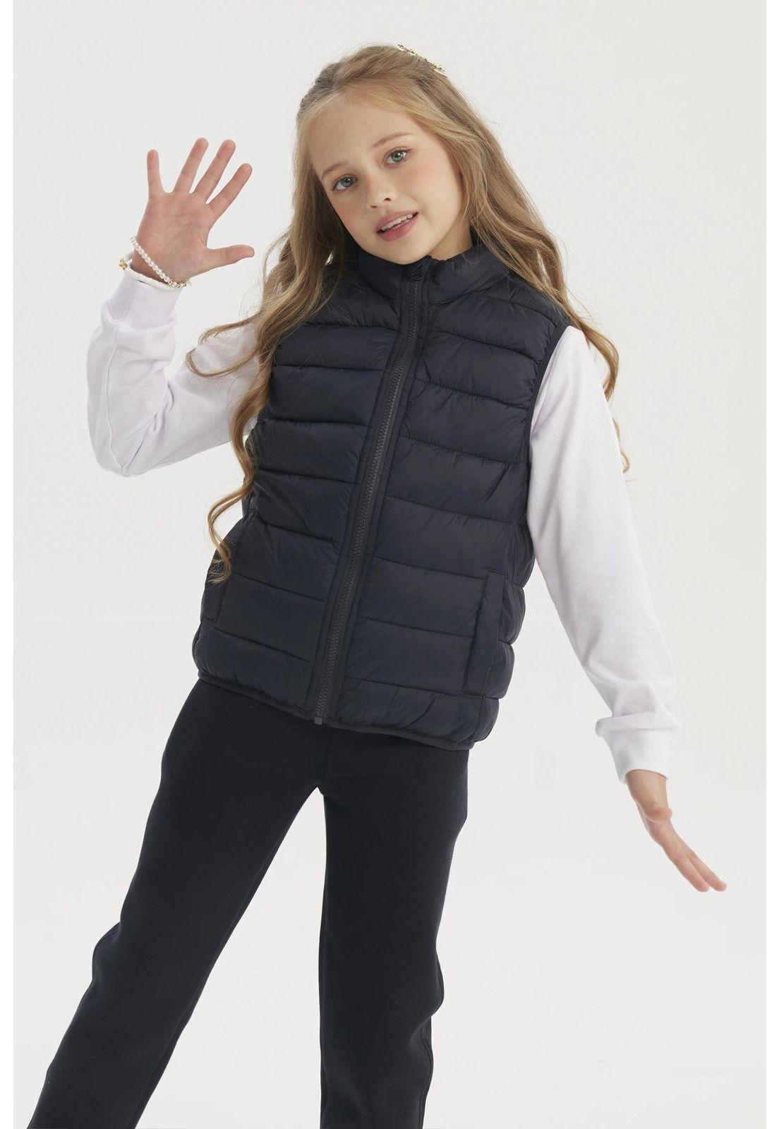 Parka Niña Azul Marino-0