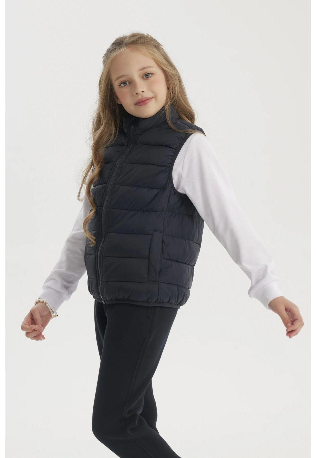 Parka Niña Azul Marino-1