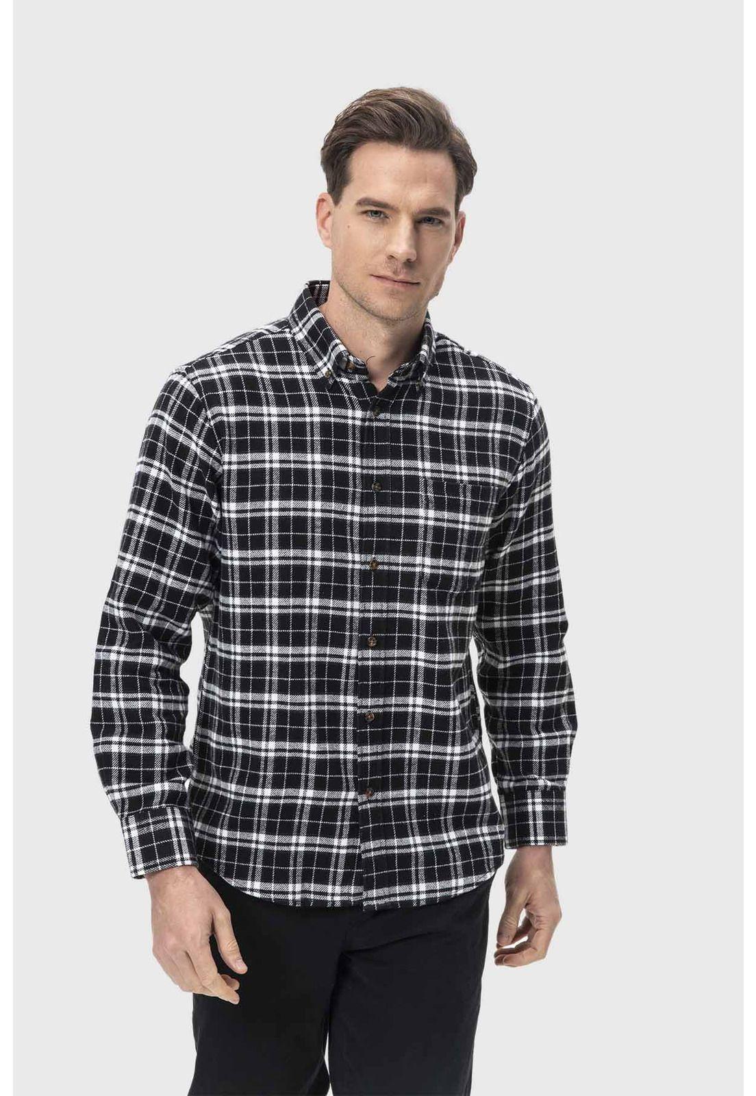 Camisa Hombre Básica Beige-0