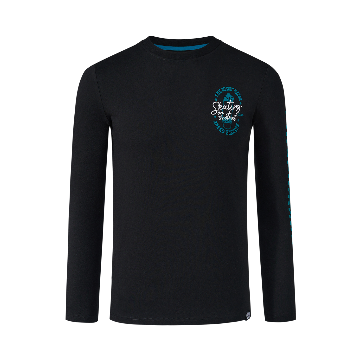 Polera Niño Print Negro Fsp Ii Fashion's Park-0