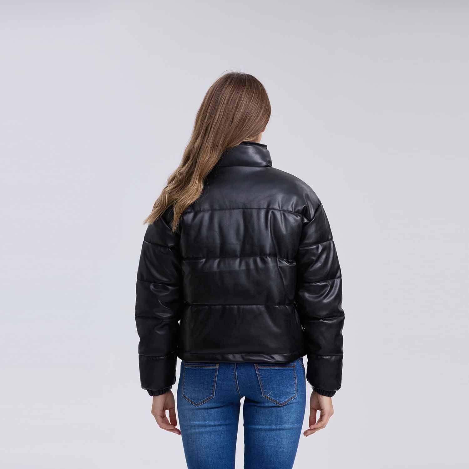 Chaqueta Mujer Puffa Negro Fashion´s Park-2