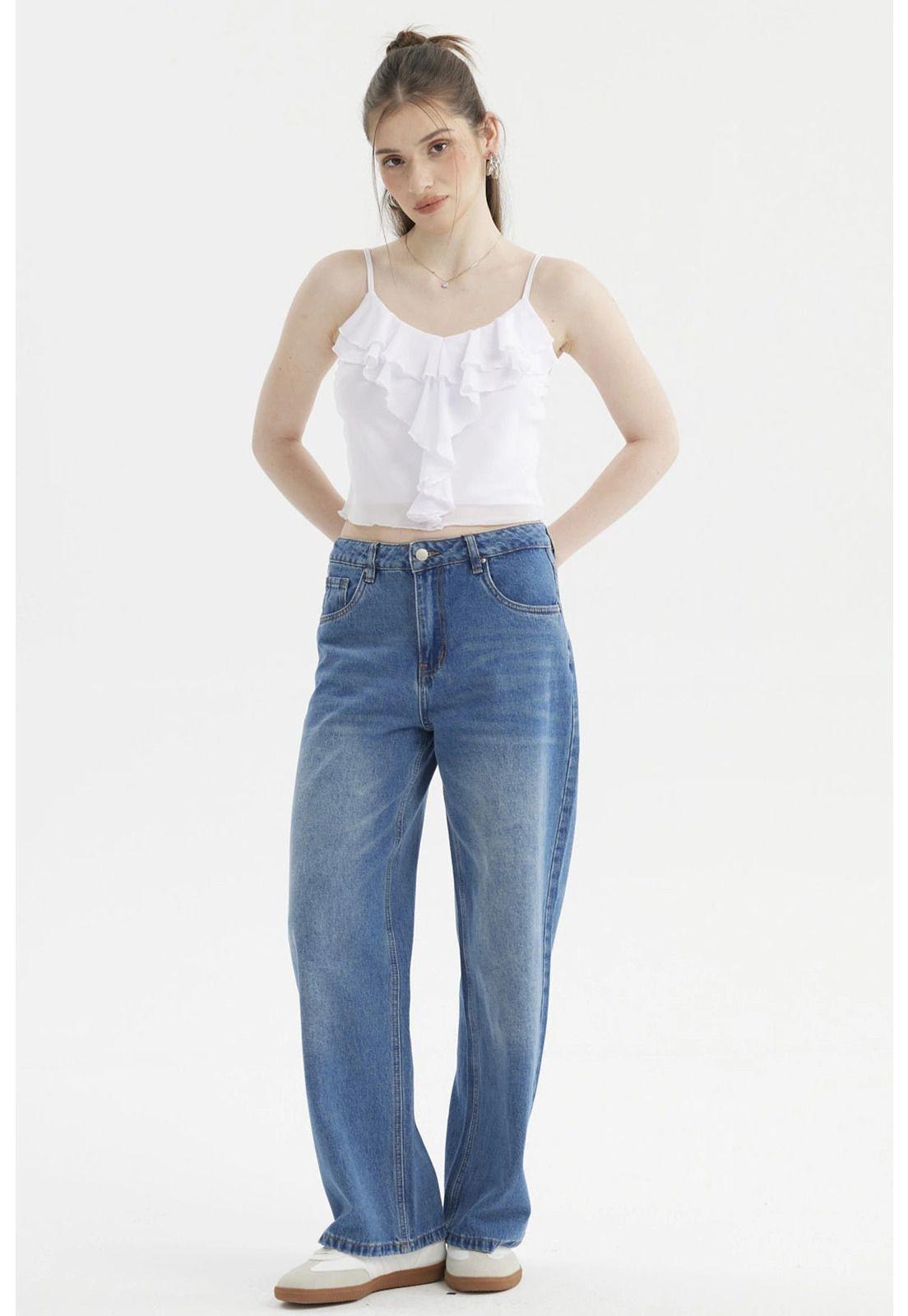 Peto Mujer Boho Vuelo Blanco-3