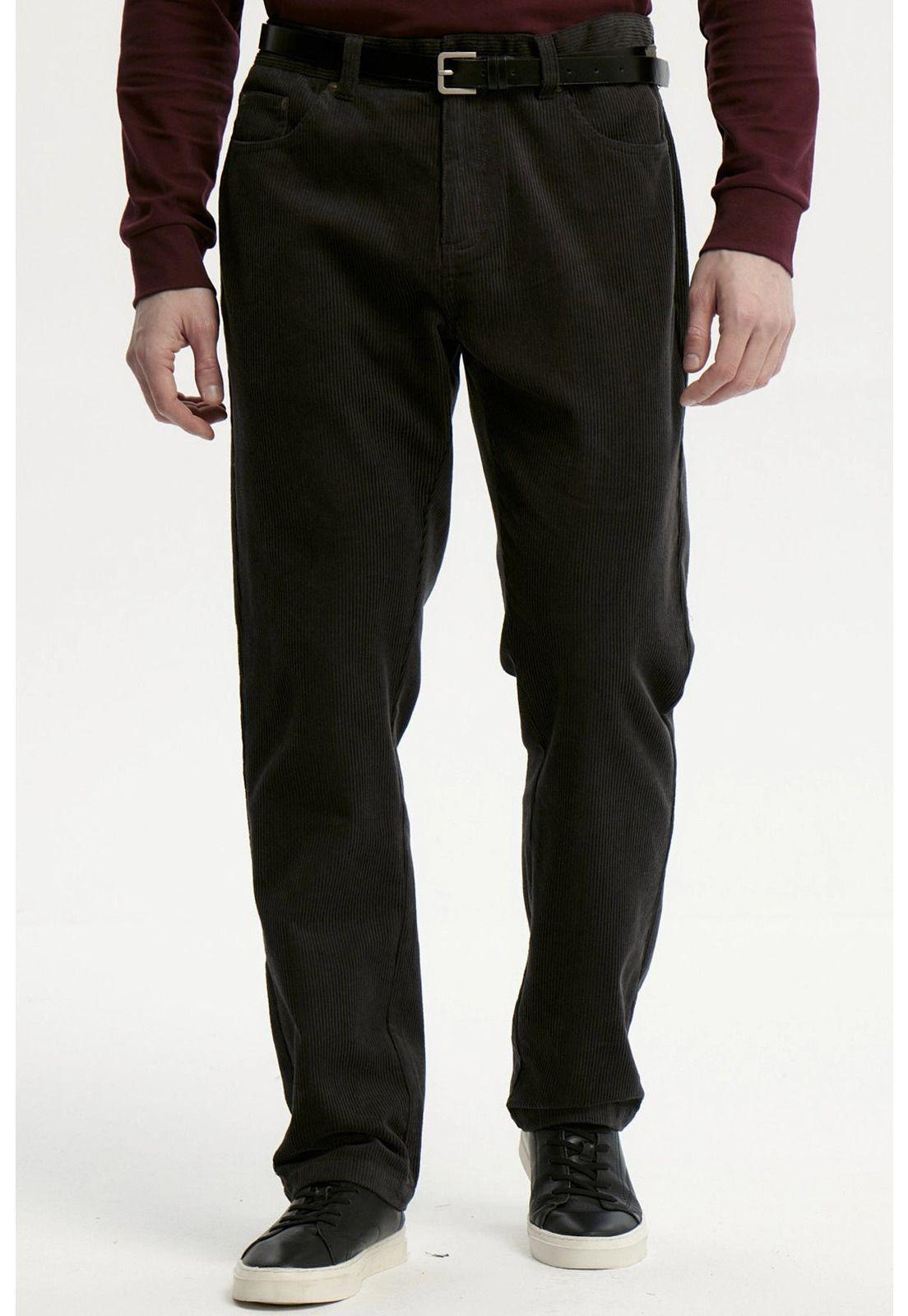 Pantalón Hombre Cotelé Marengo-0