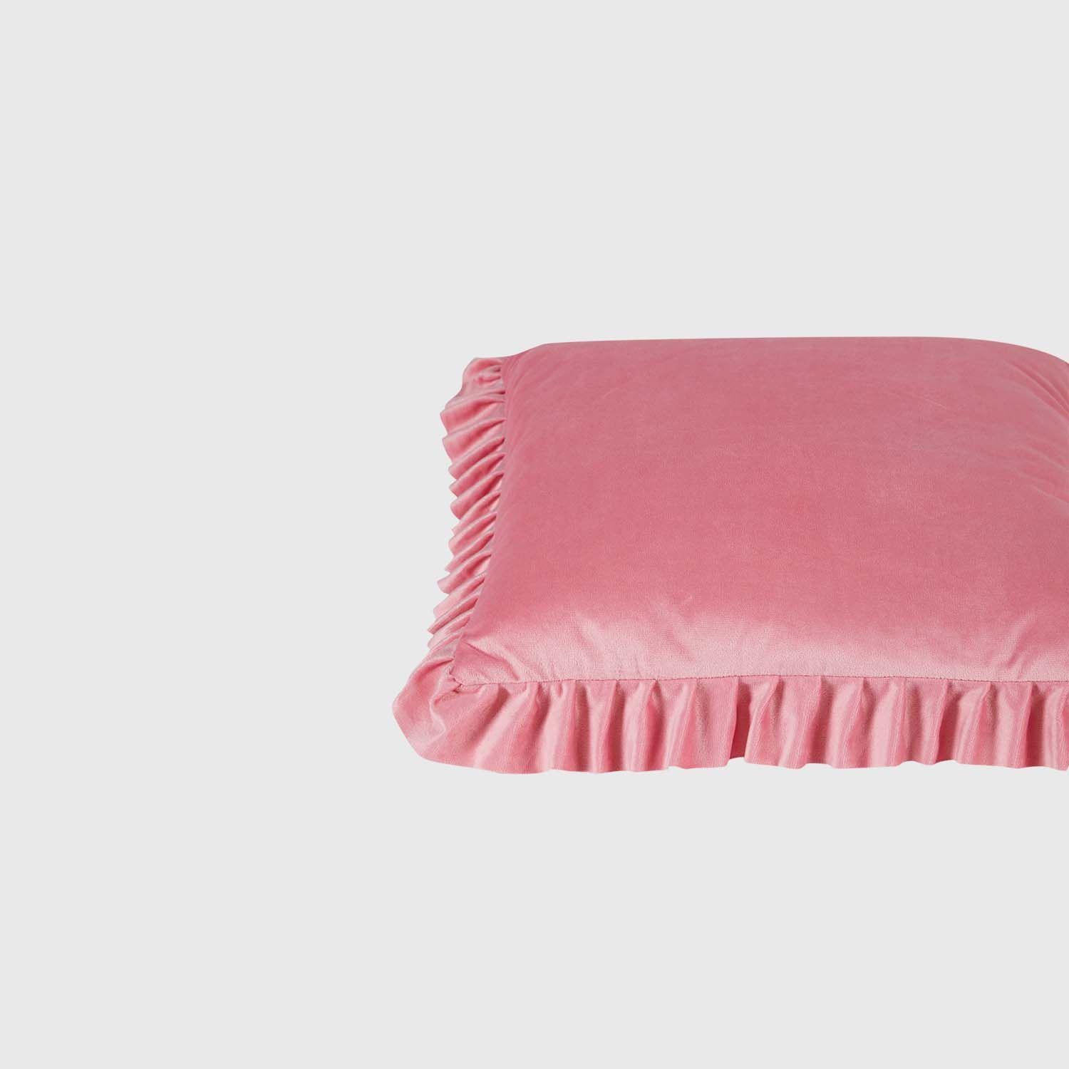 Cojín Unisex Velvet Vuelos Rosa Fashion's Park-2