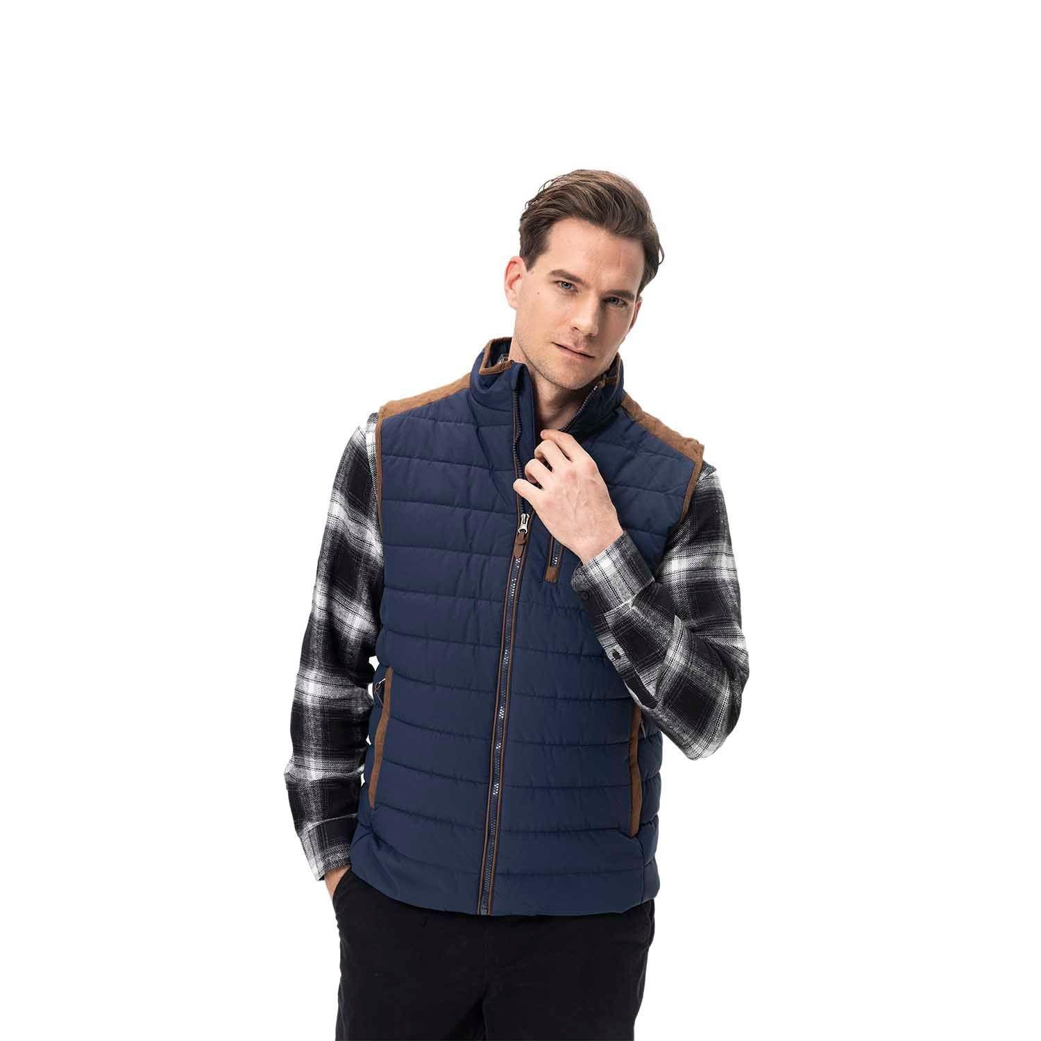 Parka Hombre Con Bolsillos Azul Fashion's Park-0