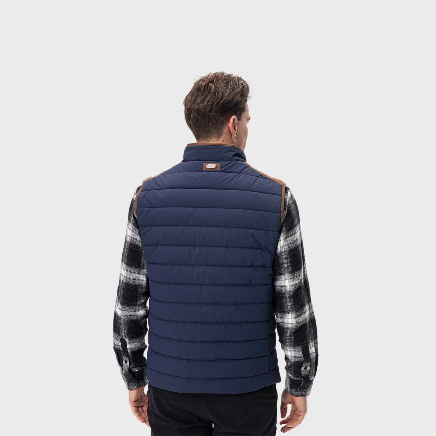 Parka Hombre Con Bolsillos Azul Fashion's Park-2