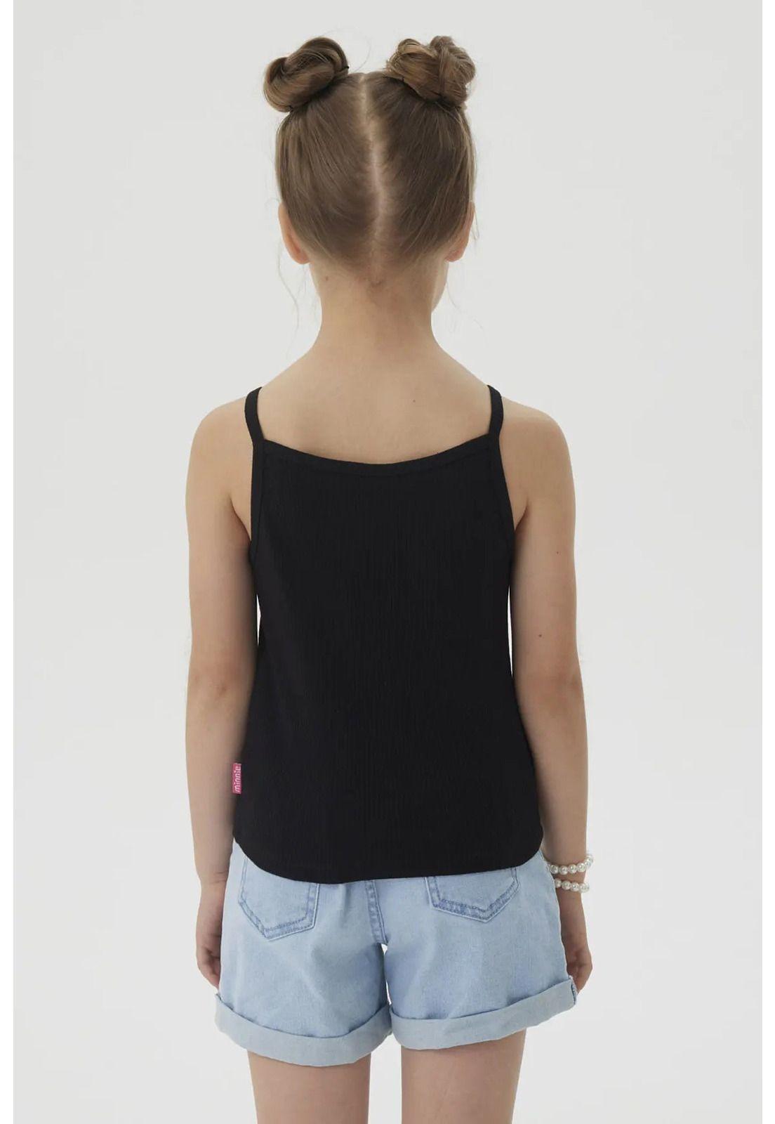 Polera Niña Minnie Negro - ll-2