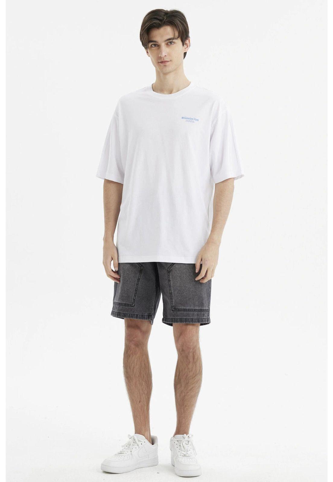 Polera Hombre Slim Blanco- lV-3