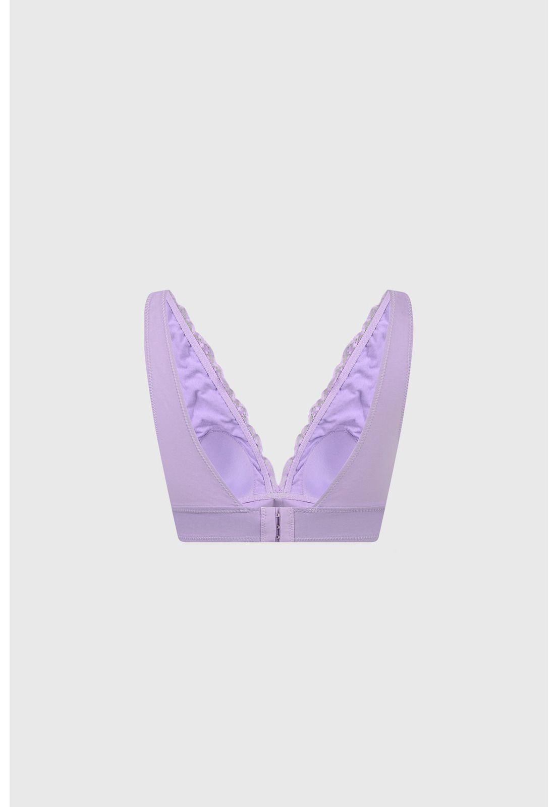 Sostén Mujer Tipo Bralette Lila-1