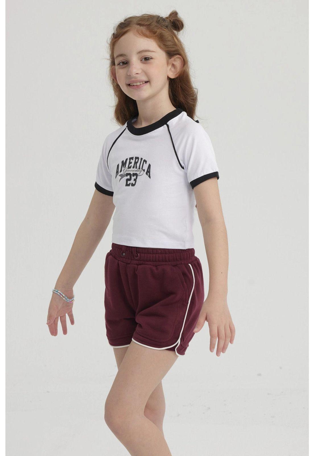 Polera Niña Rib Contraste Blanco-1