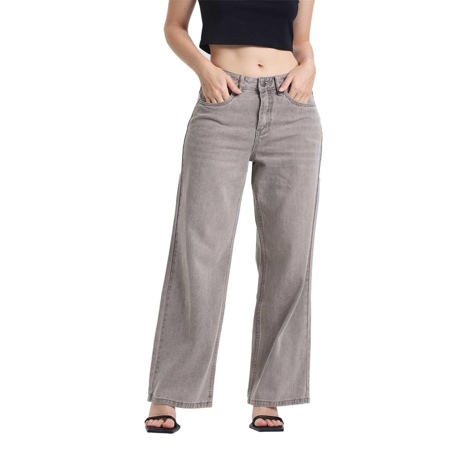 Jeans Mujer Baggy Dirty Wash Arena Fashion's Park-0
