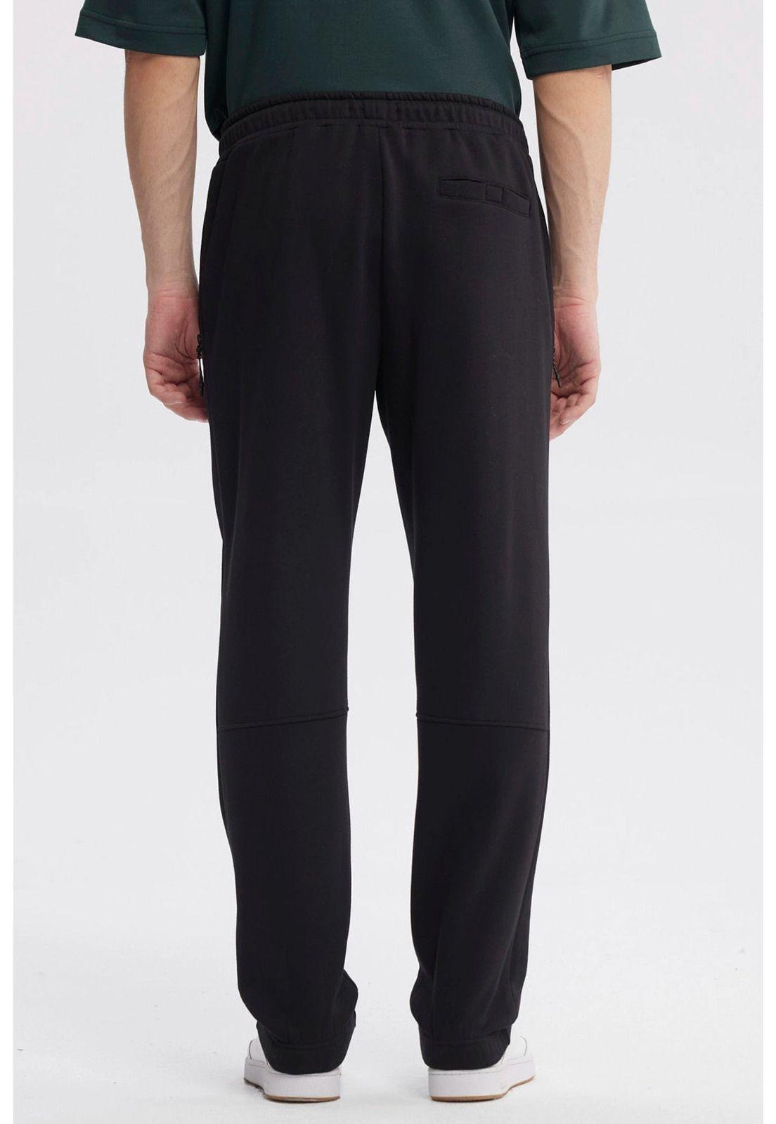 Pantalón Buzo Hombre Sport Negro - ll-2