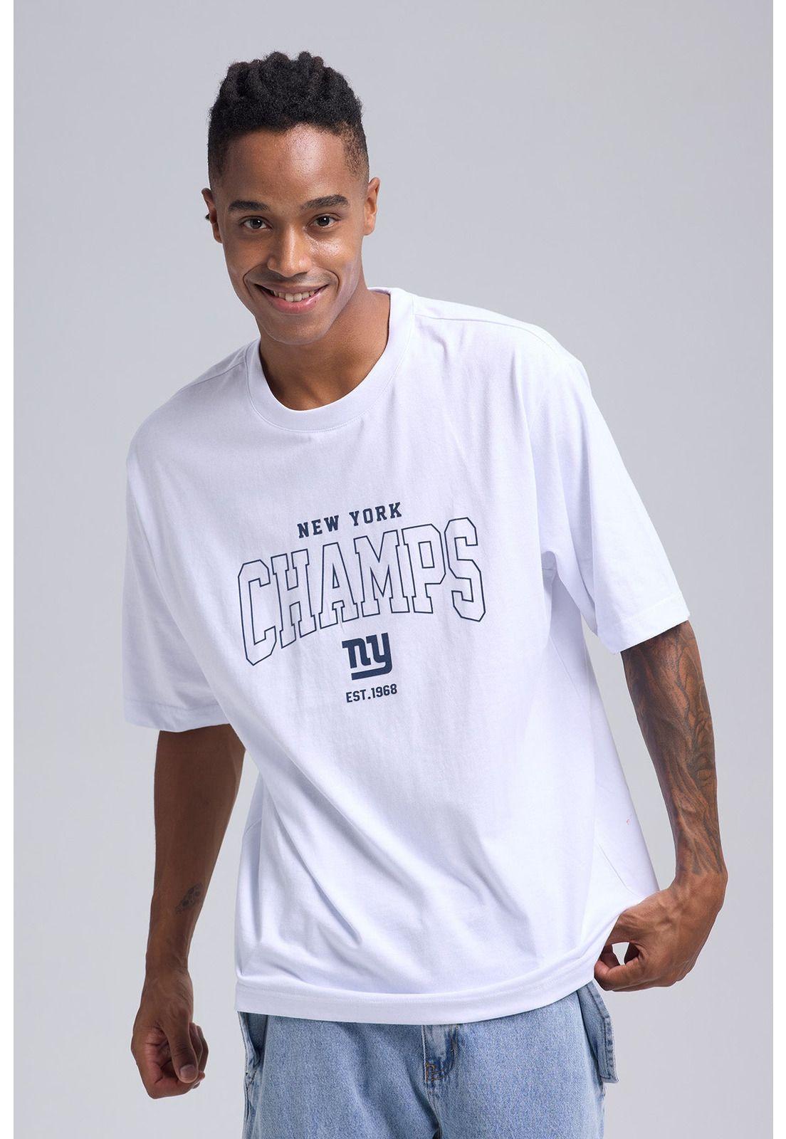 Polera Hombre Print Central Blanco - ll-1