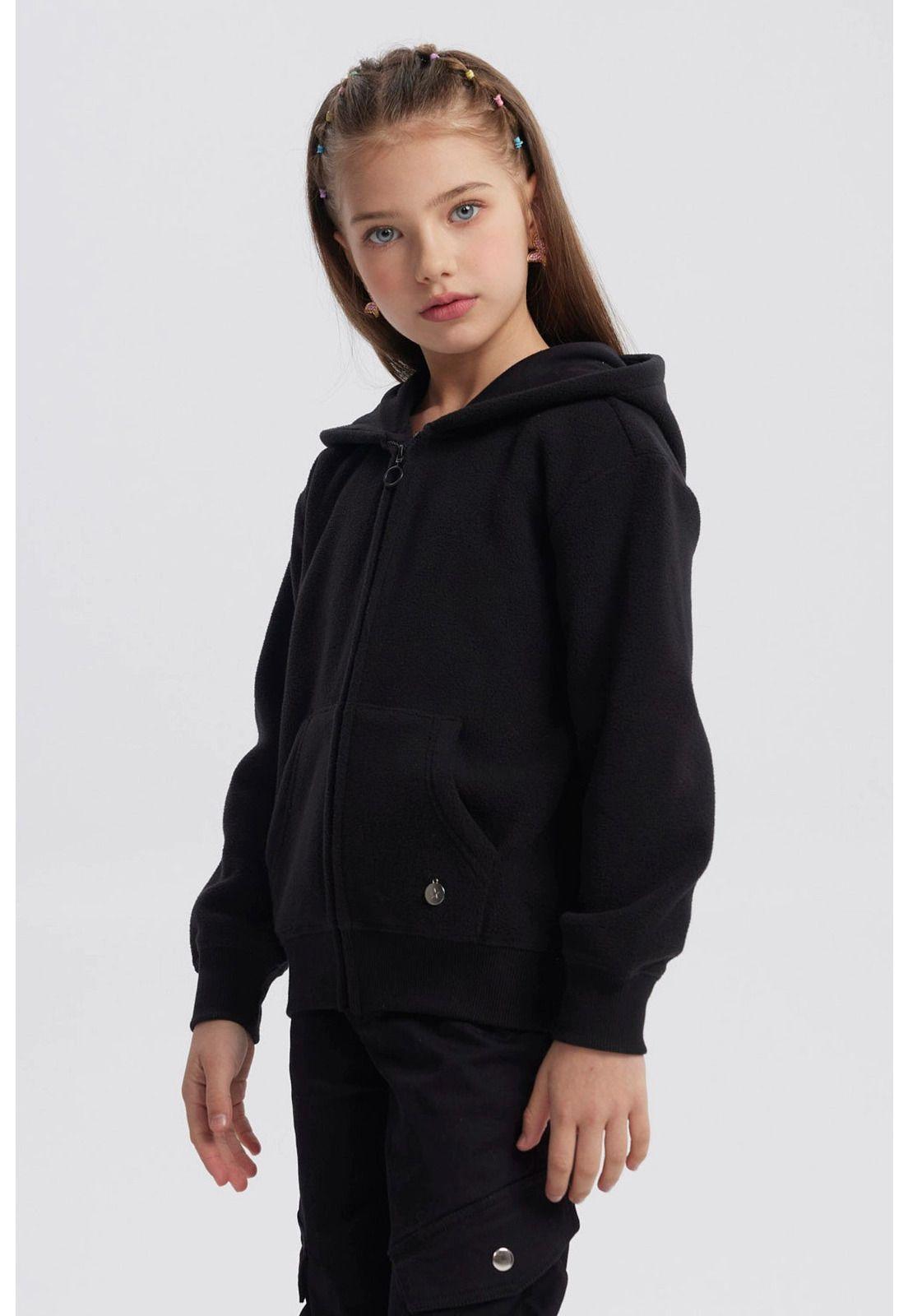 Polar Niña Micropolar Básico Negro-1