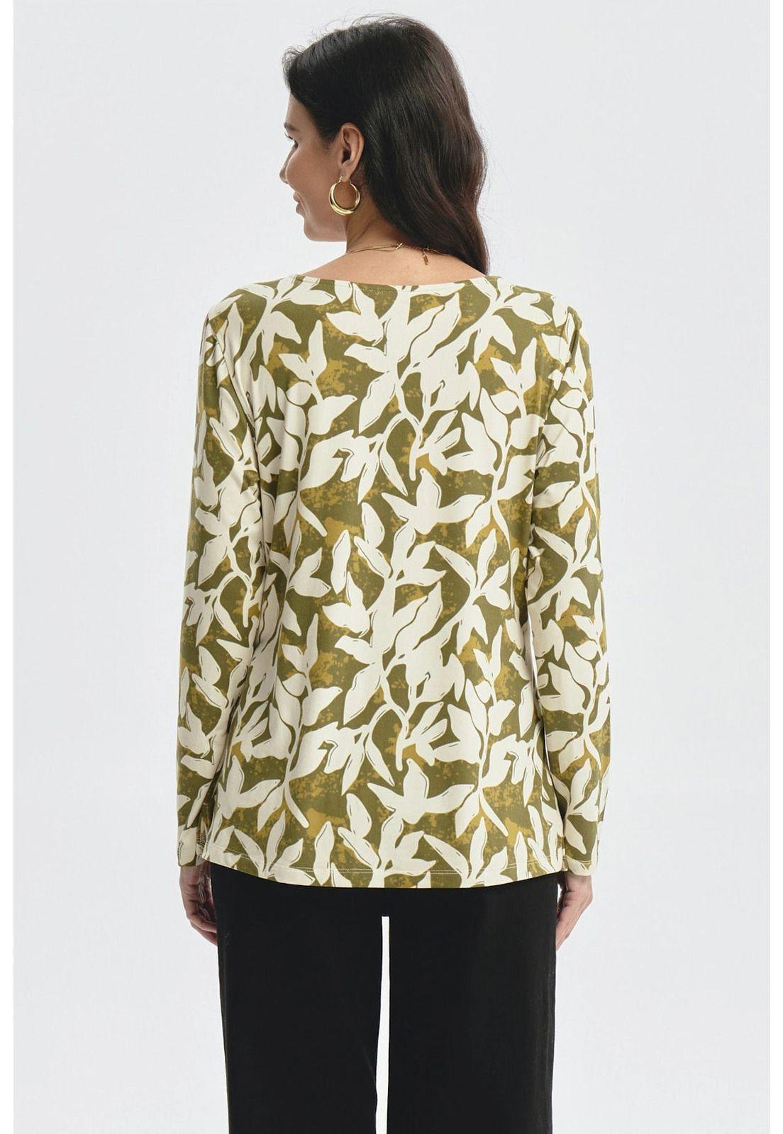 Polera Mujer Slim Verde Olivo-2