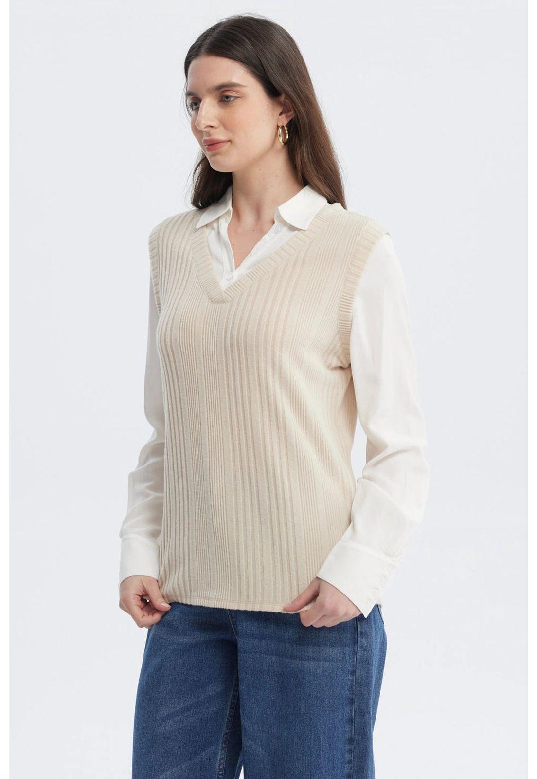 Sweater Mujer Vuelo Arena-1