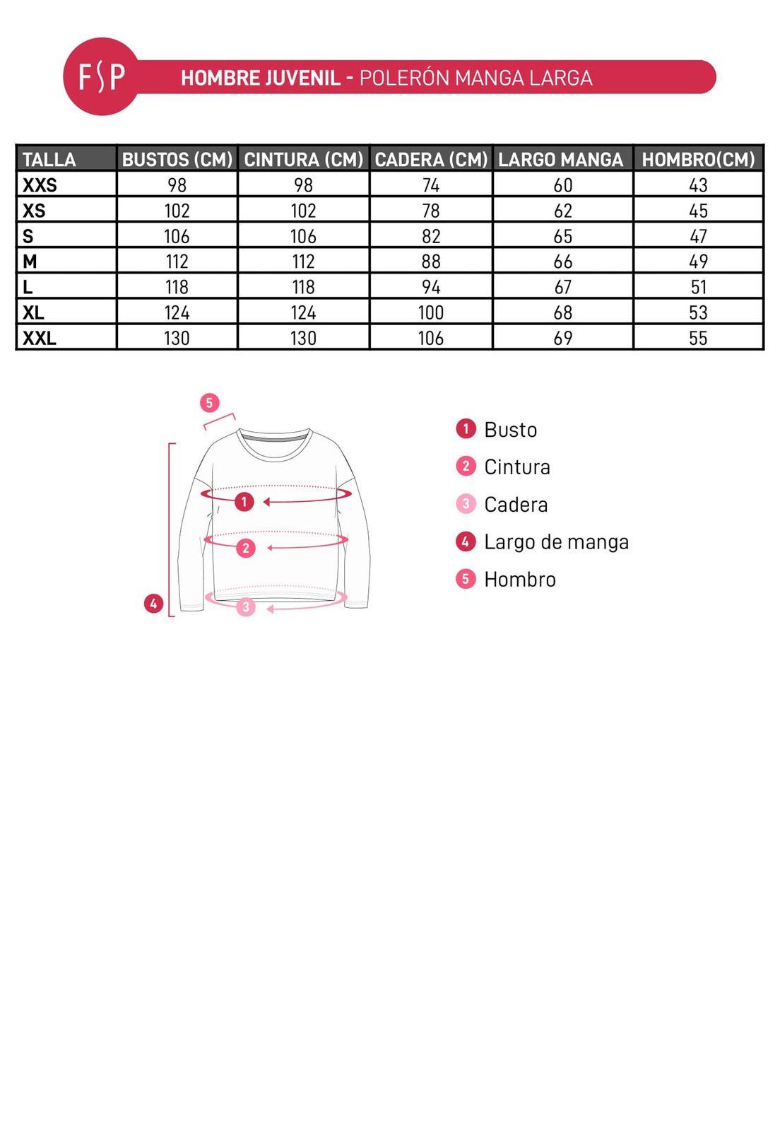 Polerón Hombre Básico Rider Malva I-4