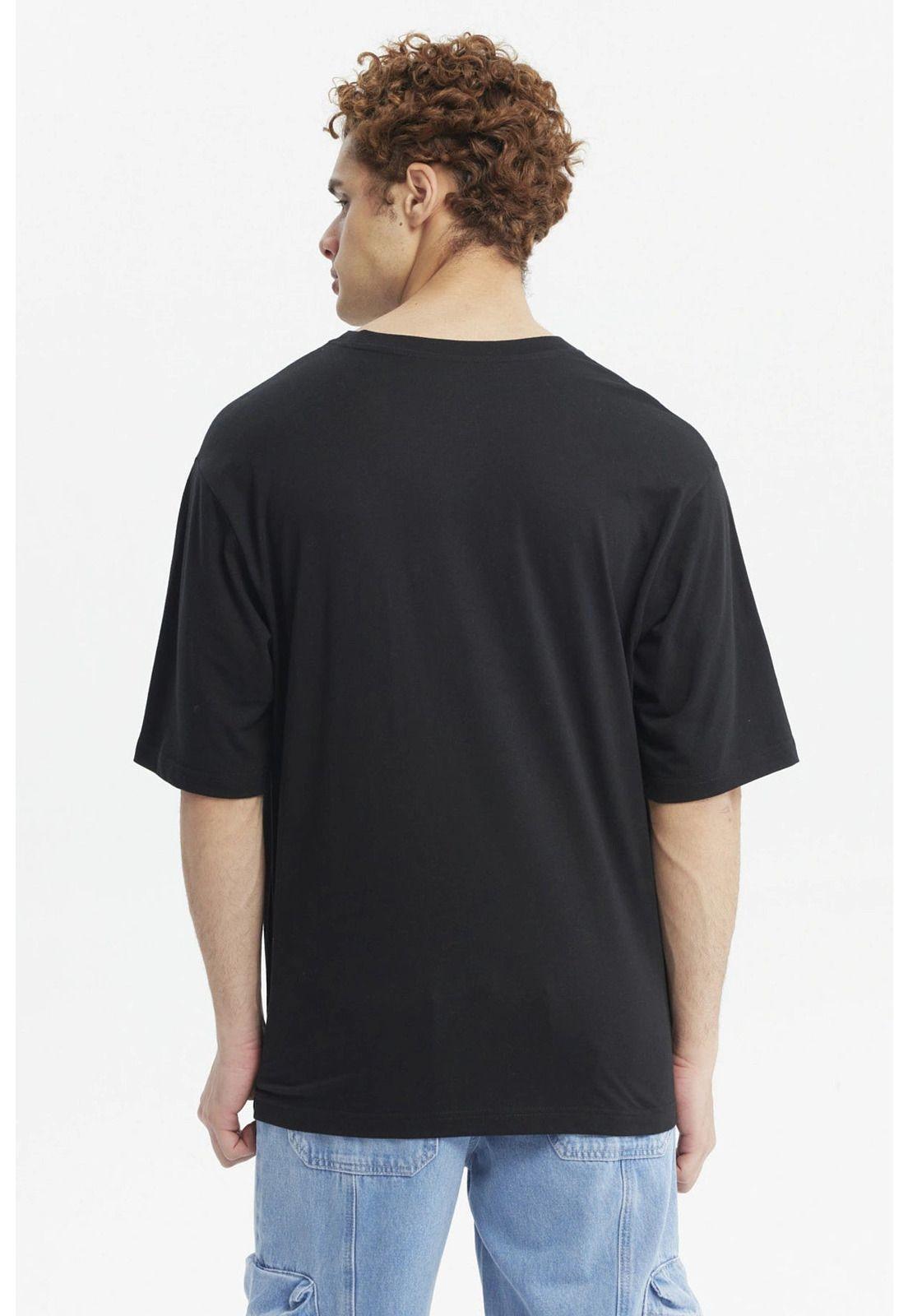 Polera Hombre Juvenil Negro - ll-2